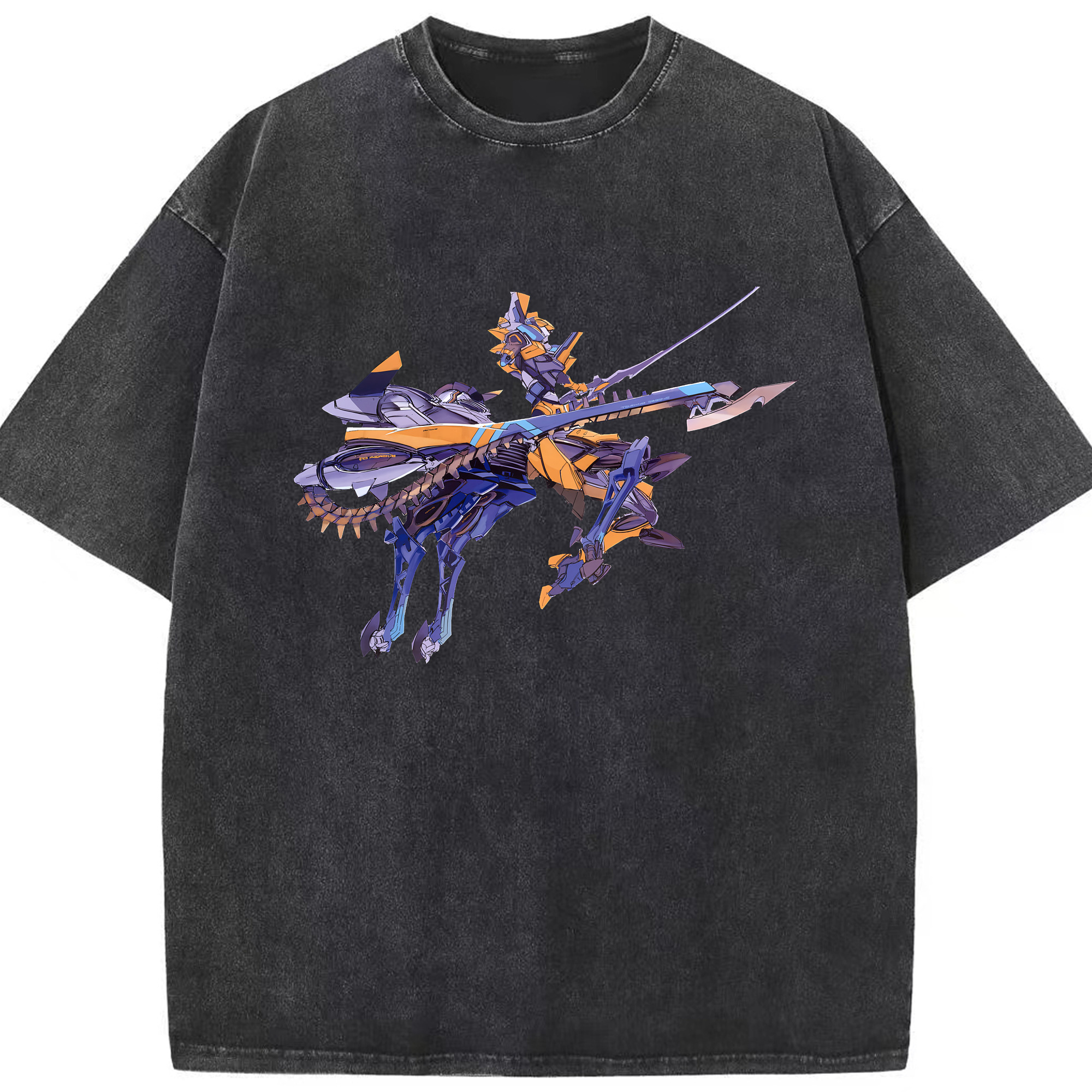 （画像用） EVA 新世紀エヴァンゲリオン 綿100% ヴィンテージ風 半袖Tシャツ（フロントプリント）