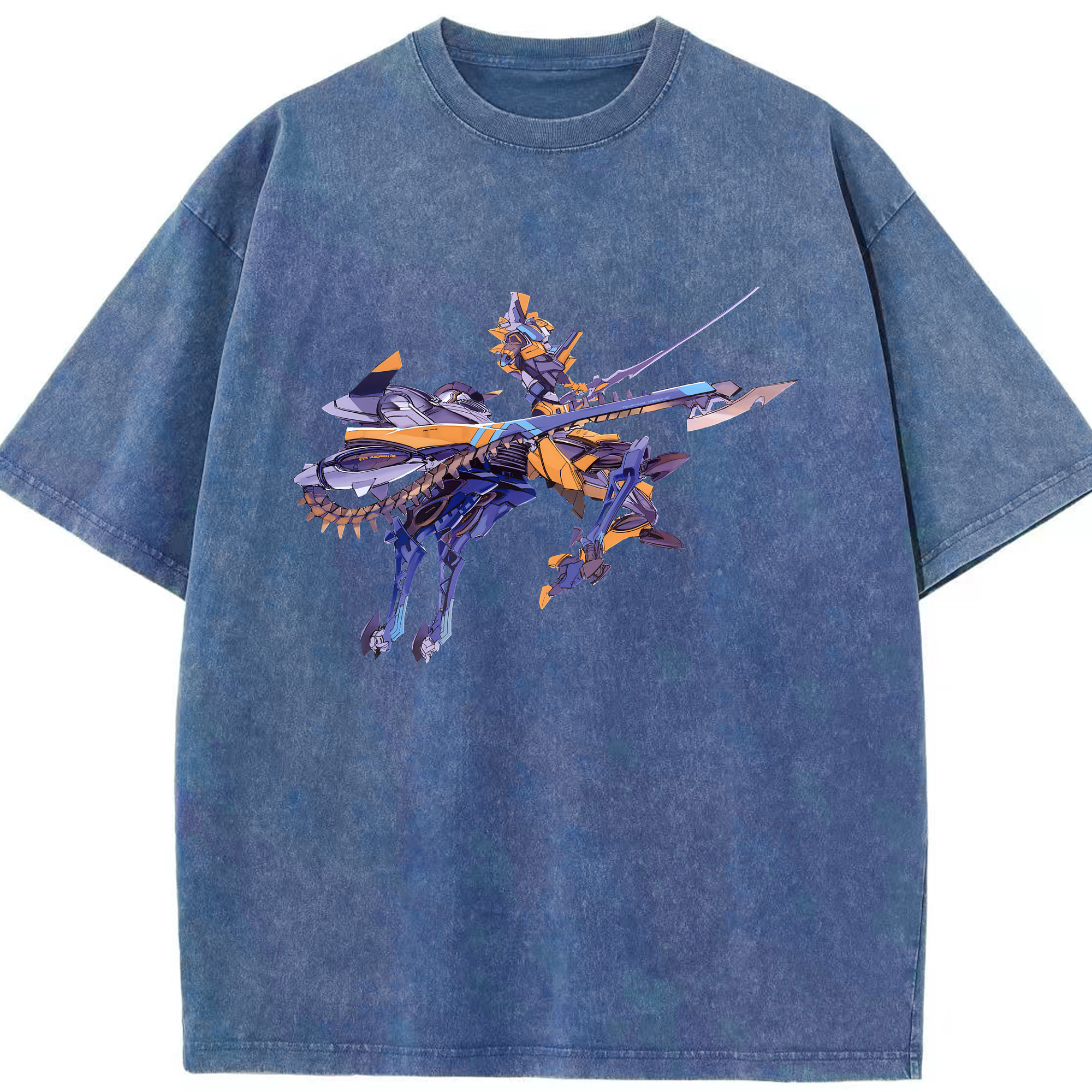 （画像用） EVA 新世紀エヴァンゲリオン 綿100% ヴィンテージ風 半袖Tシャツ（フロントプリント）