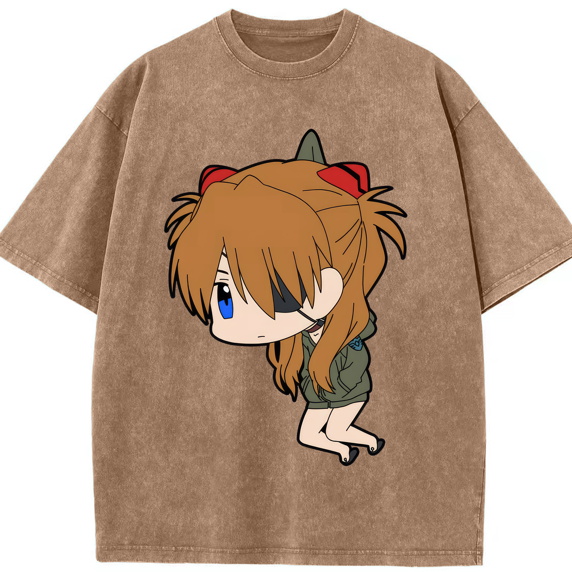 （画像用） EVA 新世紀エヴァンゲリオン 綿100% ヴィンテージ風 半袖Tシャツ（フロントプリント）
