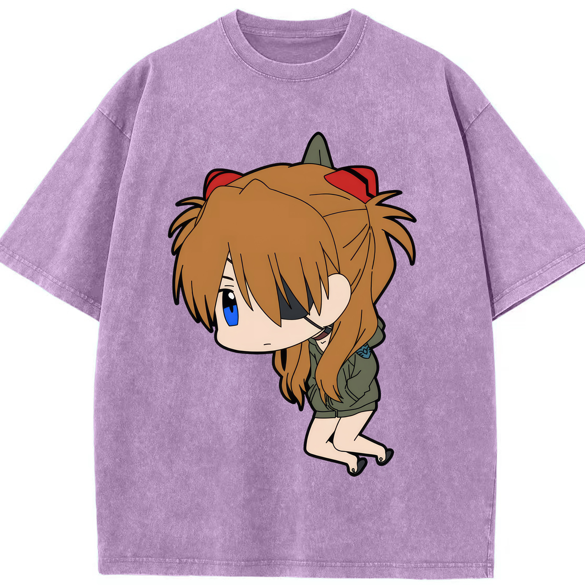 （画像用） EVA 新世紀エヴァンゲリオン 綿100% ヴィンテージ風 半袖Tシャツ（フロントプリント）