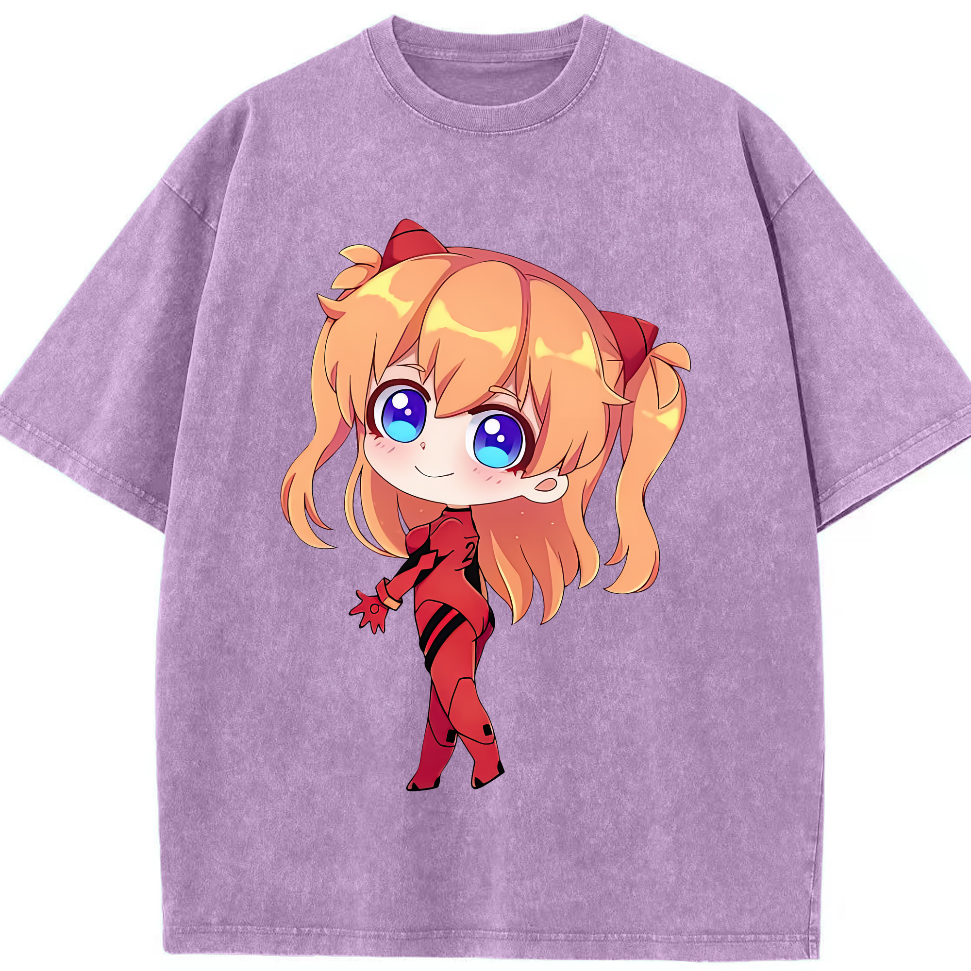 （画像用） EVA 新世紀エヴァンゲリオン 綿100% ヴィンテージ風 半袖Tシャツ（フロントプリント）