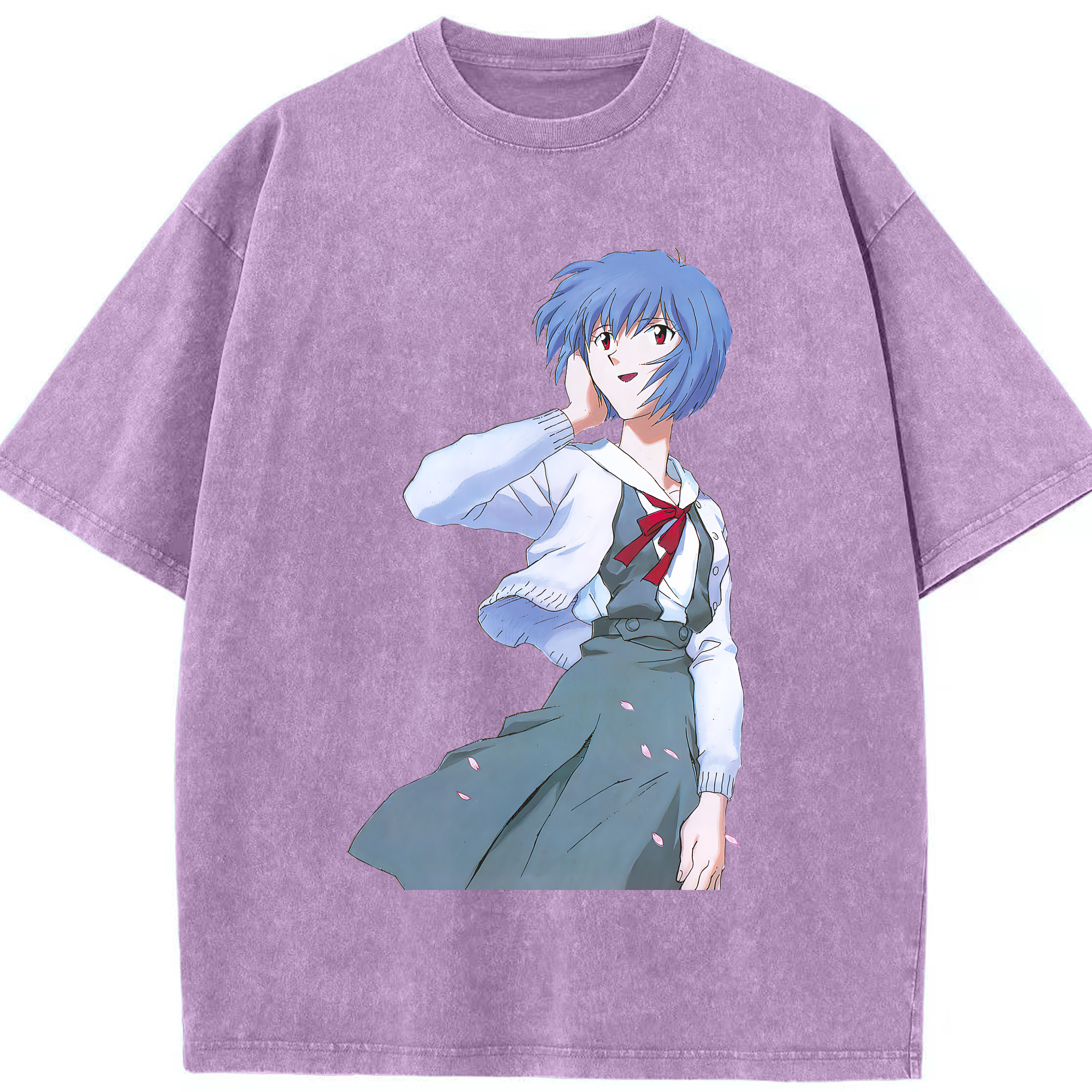 （画像用） EVA 新世紀エヴァンゲリオン 綿100% ヴィンテージ風 半袖Tシャツ（フロントプリント）