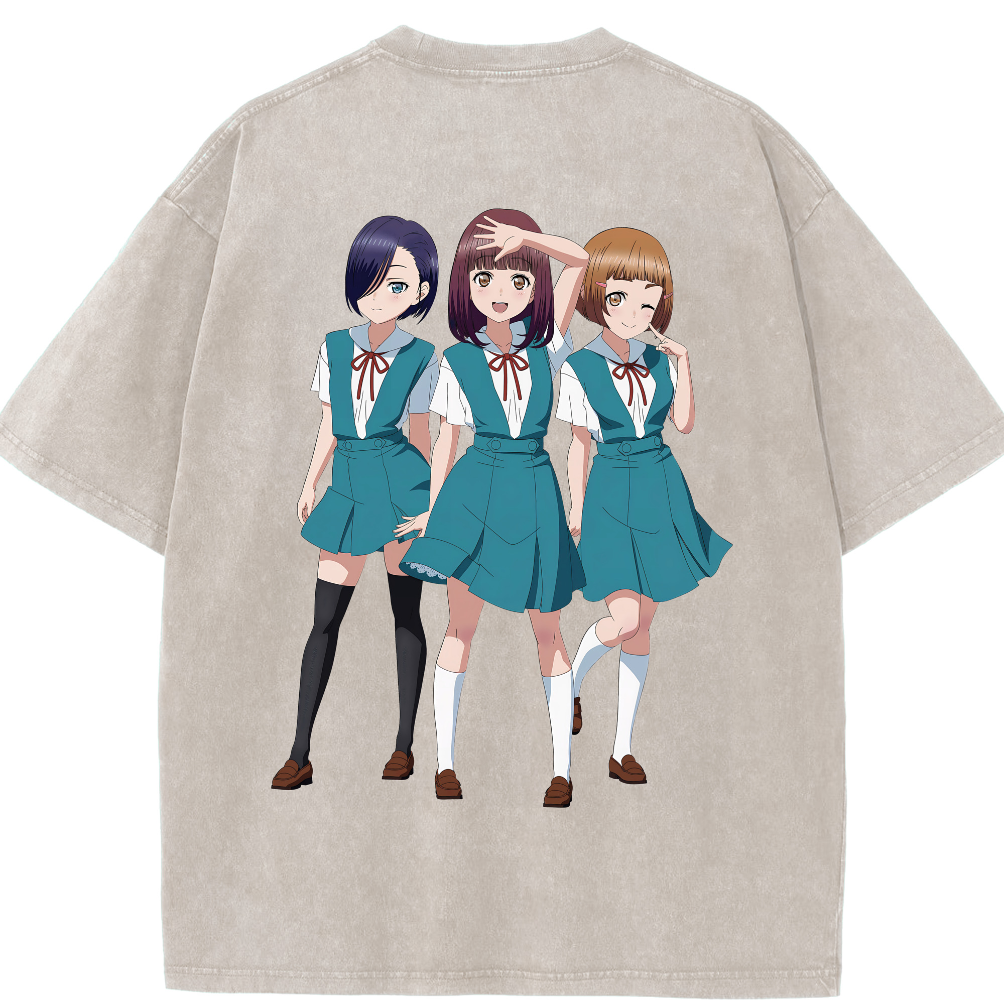 （画像用） EVA 新世紀エヴァンゲリオン 綿100% ヴィンテージ風 半袖Tシャツ（背面プリント）