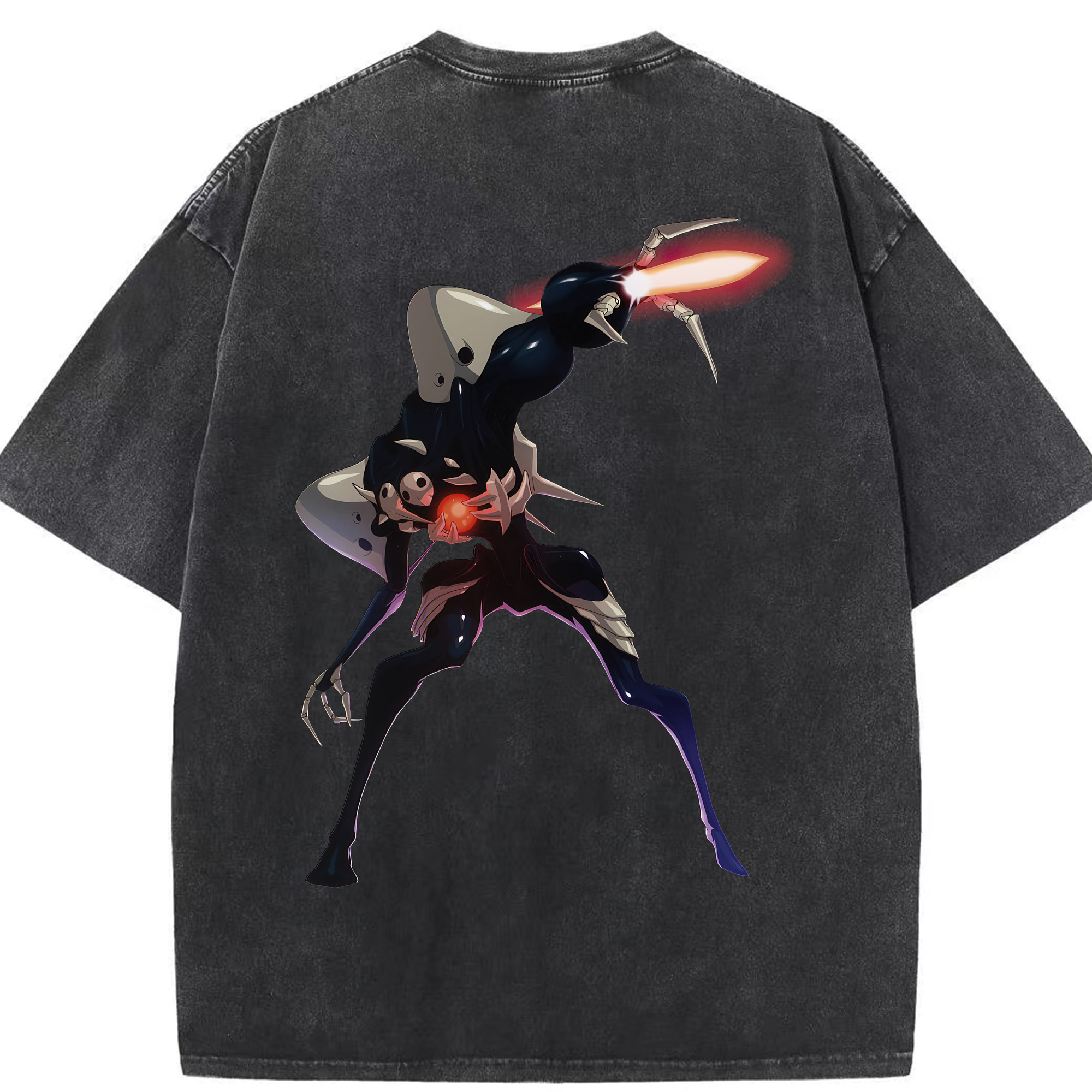 （画像用） EVA 新世紀エヴァンゲリオン 綿100% ヴィンテージ風 半袖Tシャツ（背面プリント）