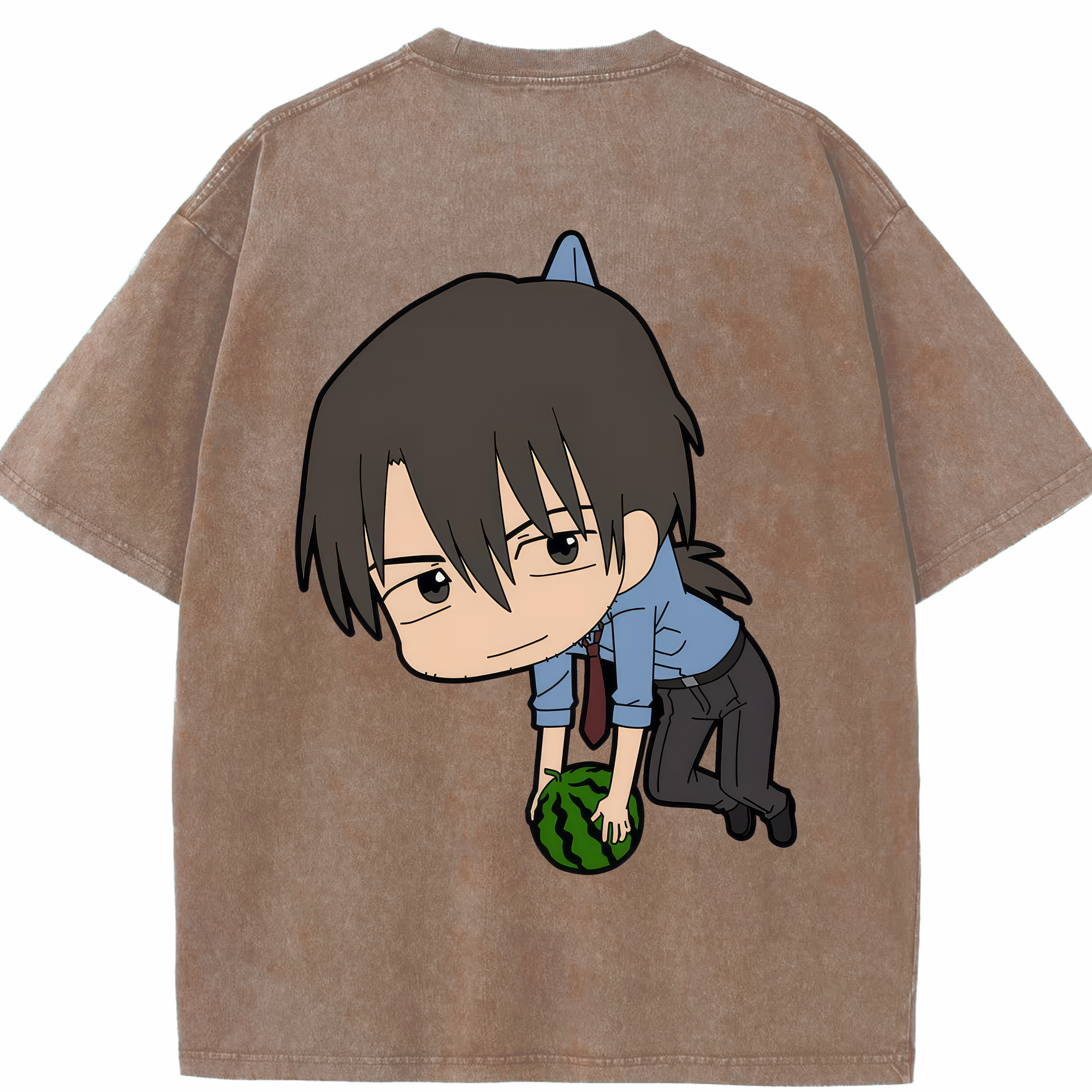 （画像用） EVA 新世紀エヴァンゲリオン 綿100% ヴィンテージ風 半袖Tシャツ（背面プリント）