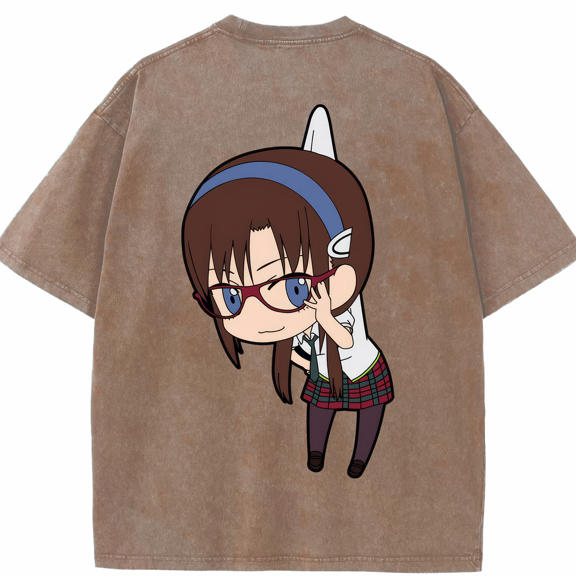 （画像用） EVA 新世紀エヴァンゲリオン 綿100% ヴィンテージ風 半袖Tシャツ（背面プリント）