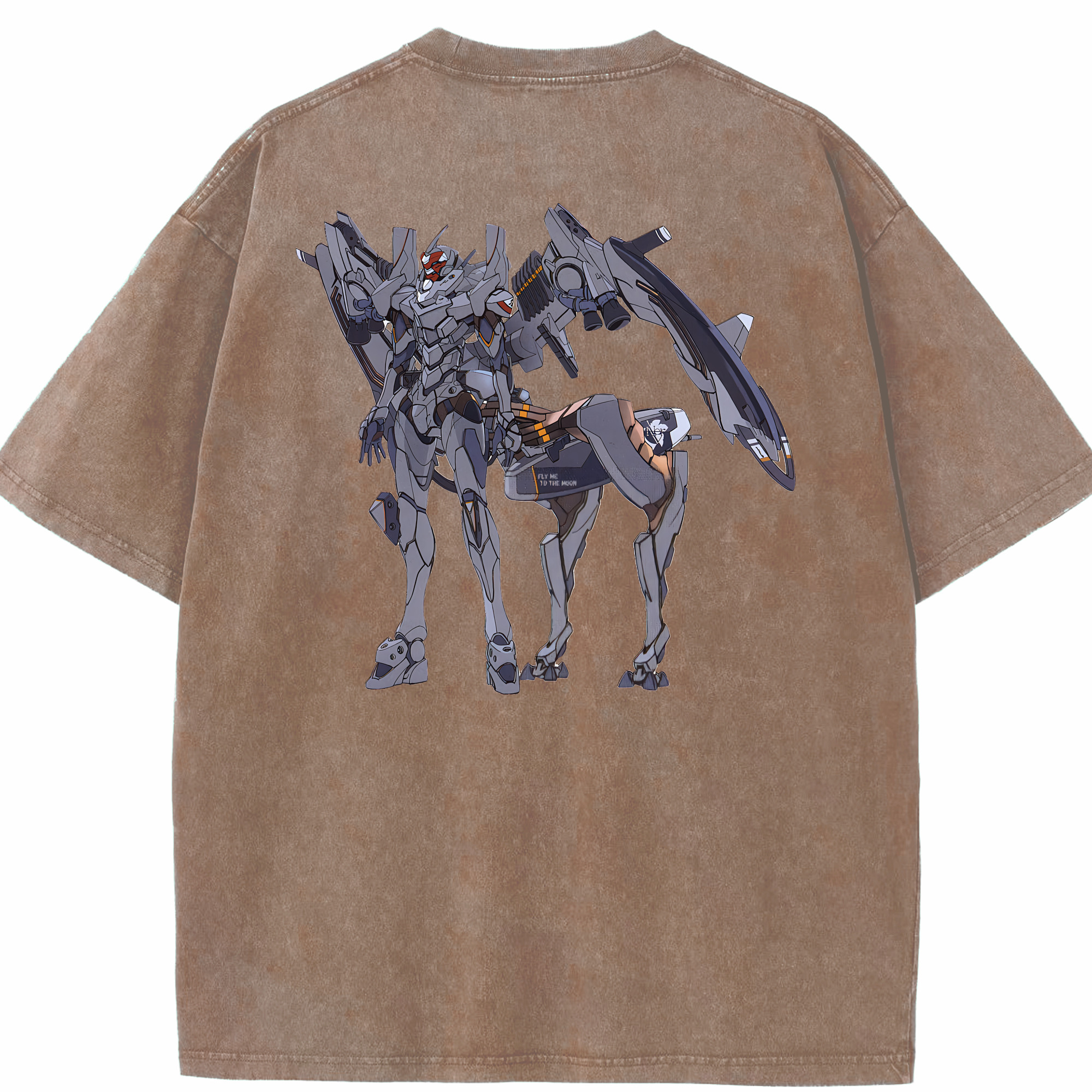 （画像用） EVA 新世紀エヴァンゲリオン 綿100% ヴィンテージ風 半袖Tシャツ（背面プリント）