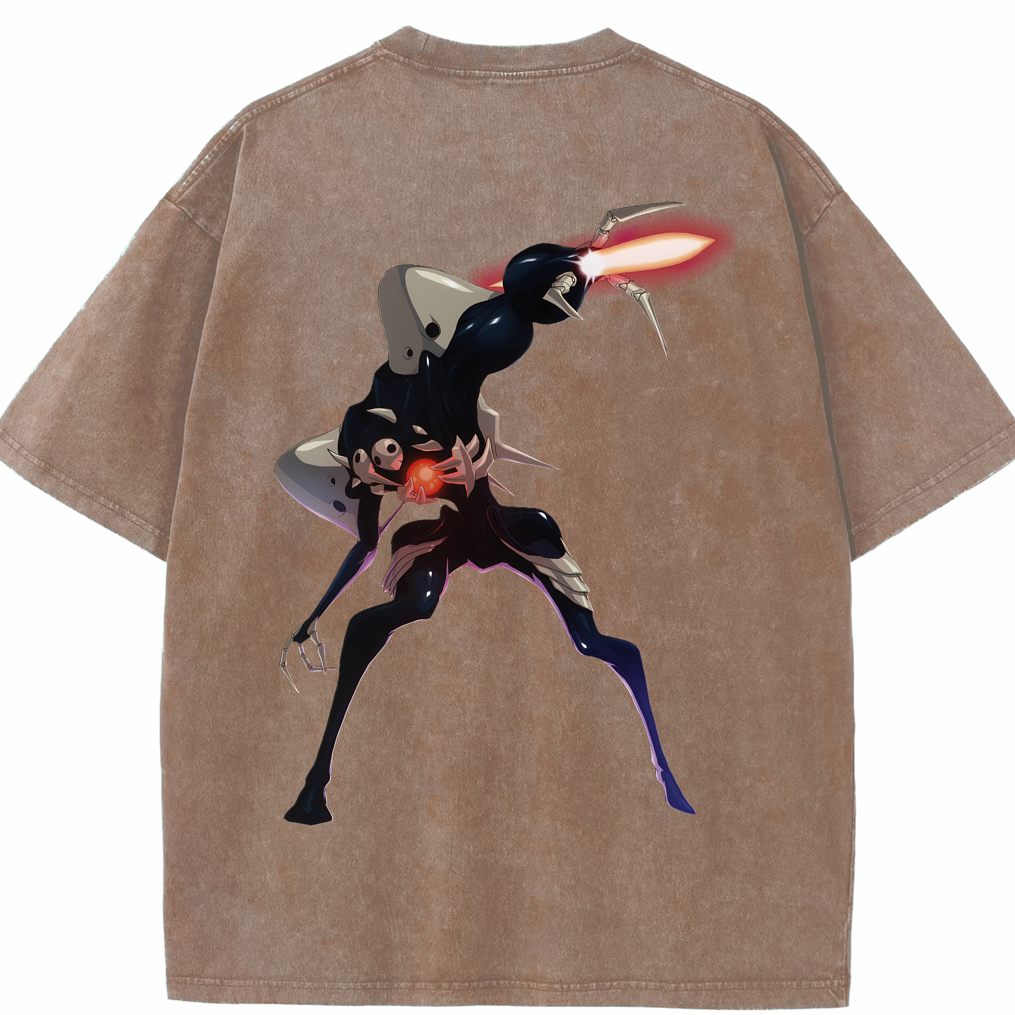 （画像用） EVA 新世紀エヴァンゲリオン 綿100% ヴィンテージ風 半袖Tシャツ（背面プリント）