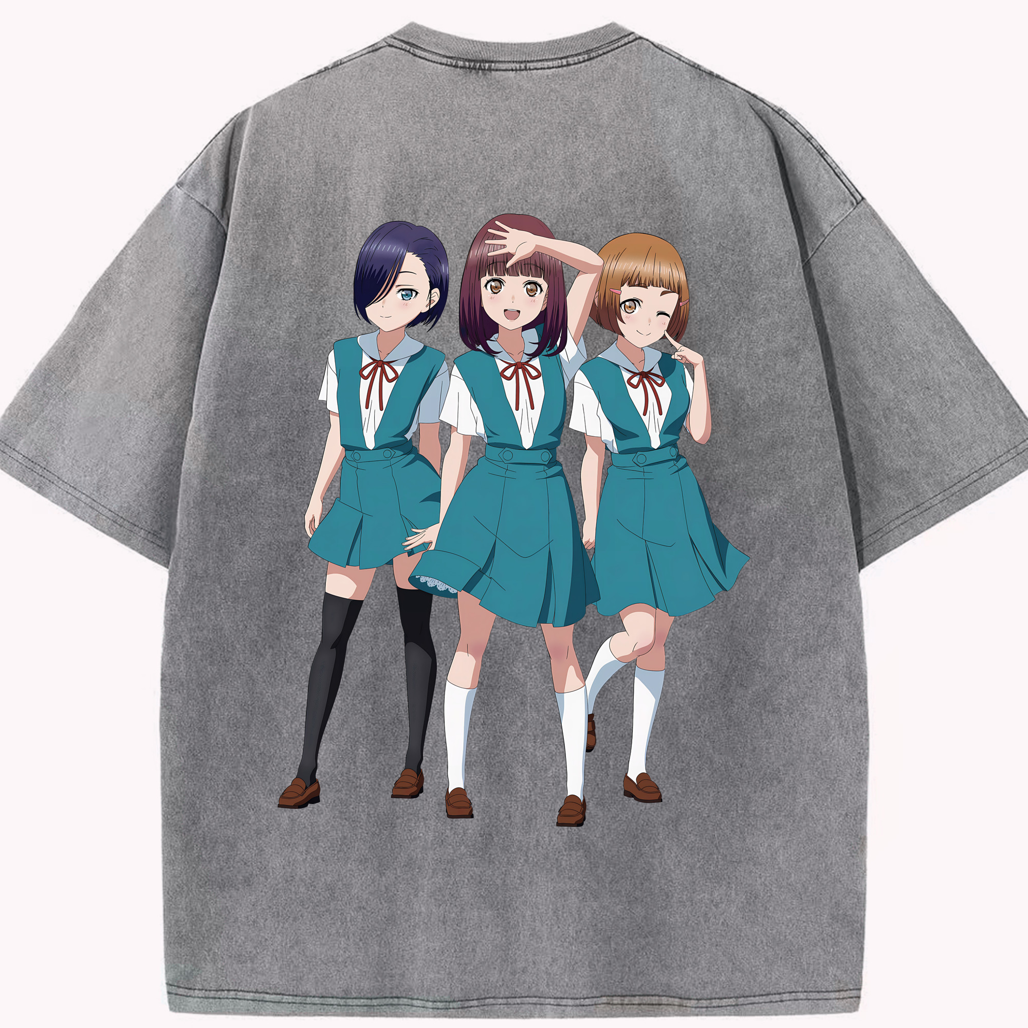 （画像用） EVA 新世紀エヴァンゲリオン 綿100% ヴィンテージ風 半袖Tシャツ（背面プリント）