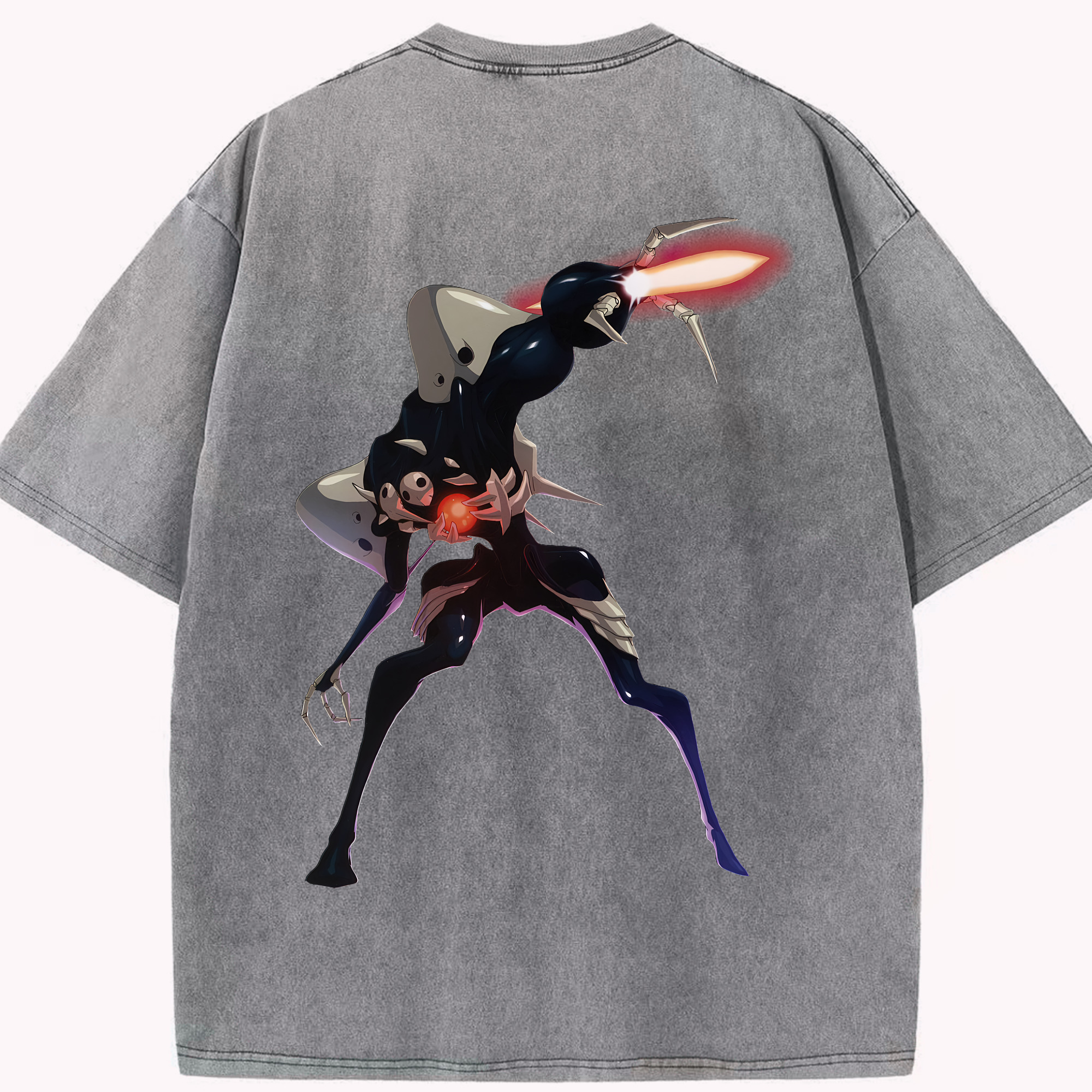 （画像用） EVA 新世紀エヴァンゲリオン 綿100% ヴィンテージ風 半袖Tシャツ（背面プリント）