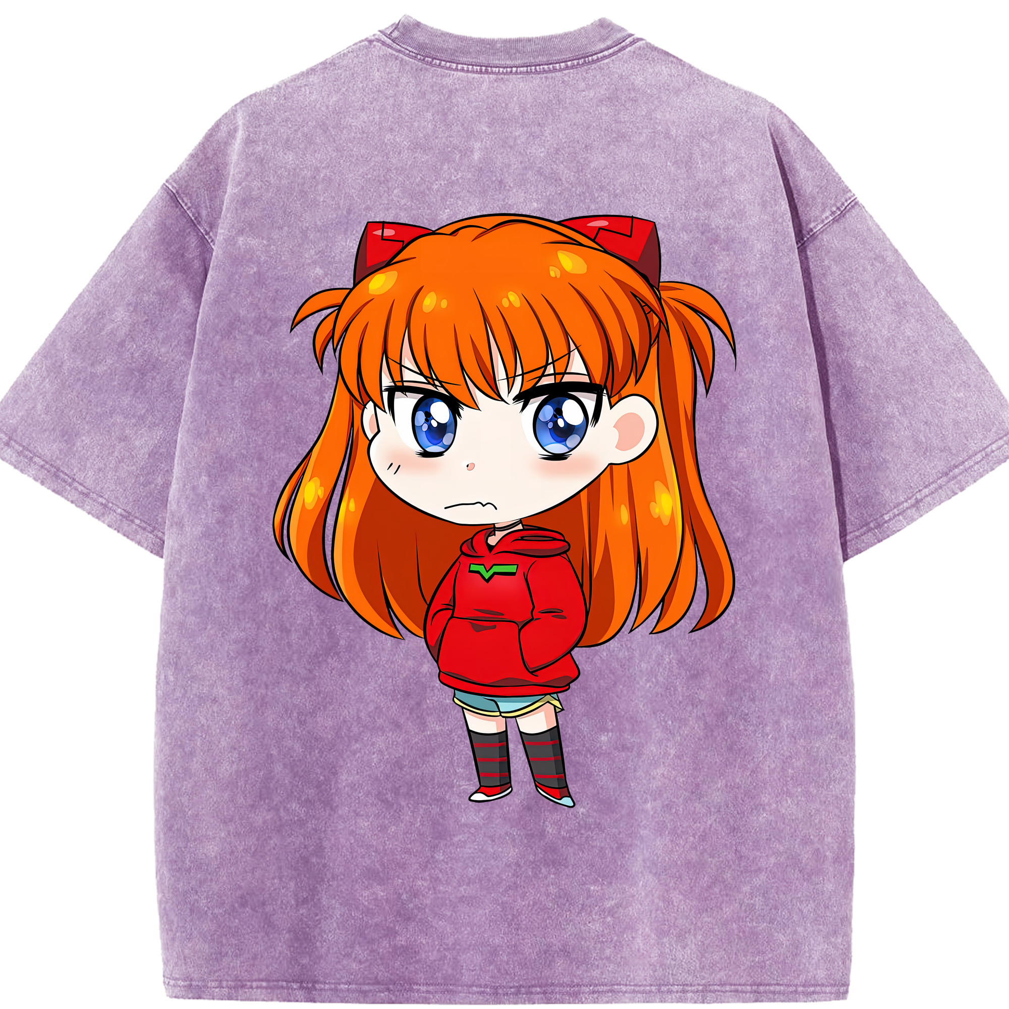 （画像用） EVA 新世紀エヴァンゲリオン 綿100% ヴィンテージ風 半袖Tシャツ（背面プリント）