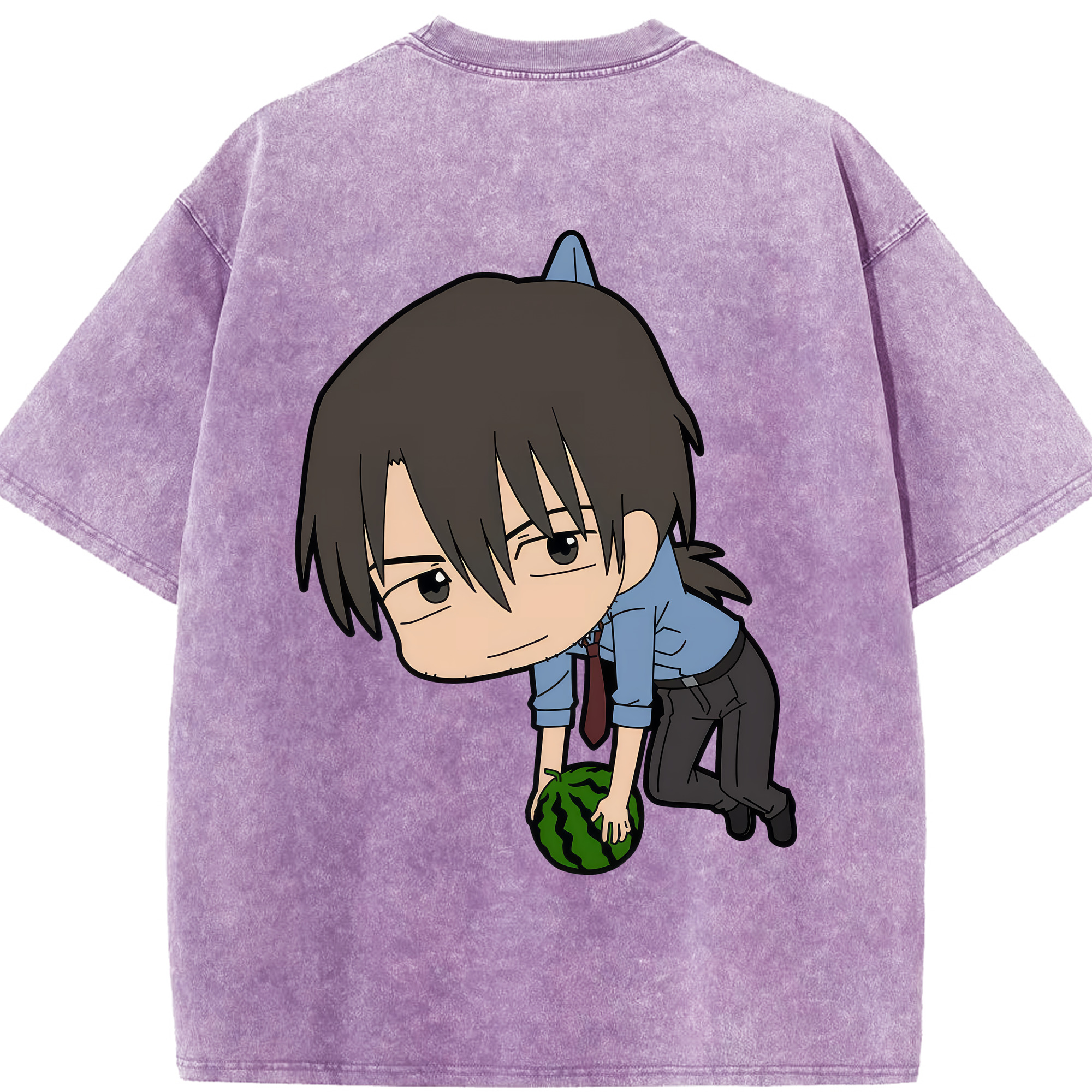（画像用） EVA 新世紀エヴァンゲリオン 綿100% ヴィンテージ風 半袖Tシャツ（背面プリント）