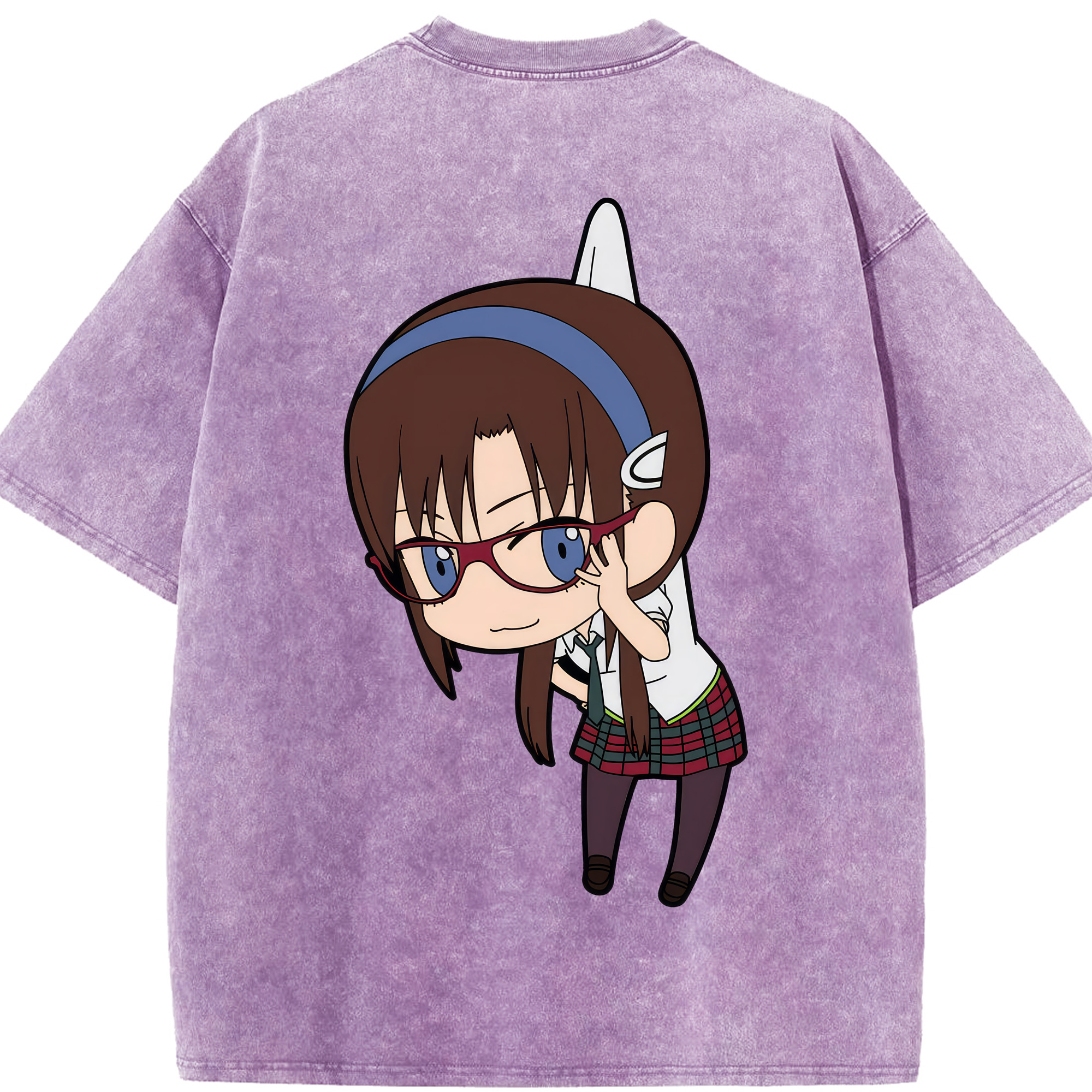 （画像用） EVA 新世紀エヴァンゲリオン 綿100% ヴィンテージ風 半袖Tシャツ（背面プリント）