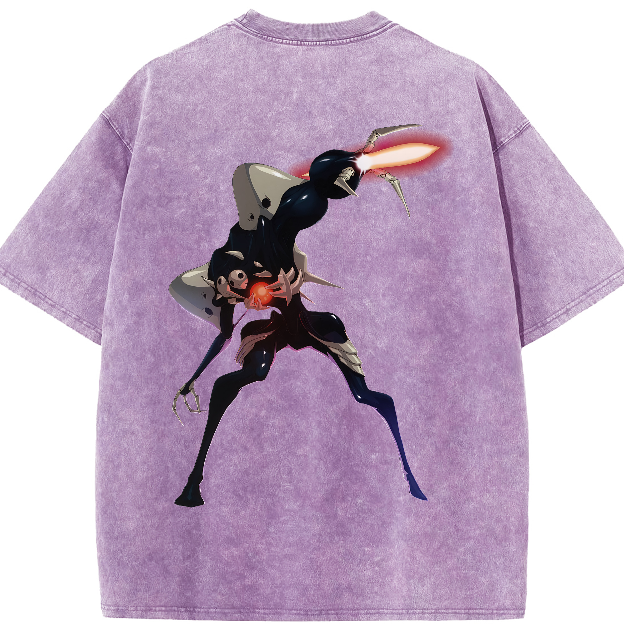 （画像用） EVA 新世紀エヴァンゲリオン 綿100% ヴィンテージ風 半袖Tシャツ（背面プリント）