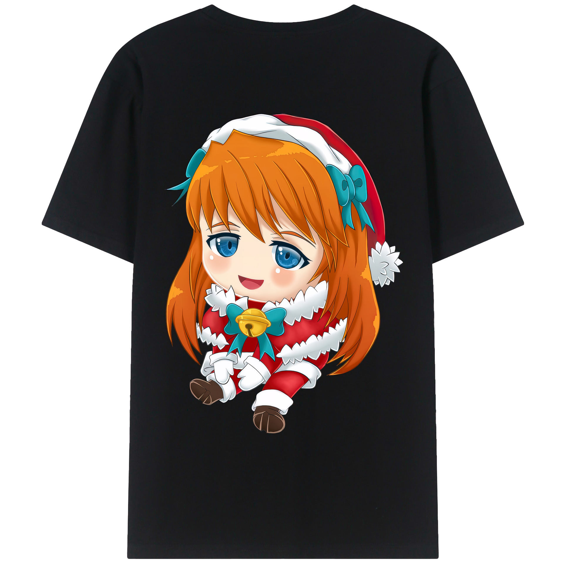 （画像用） EVA 新世紀エヴァンゲリオン 綿100％ メンズ半袖Tシャツ（バックプリント） 通気性
