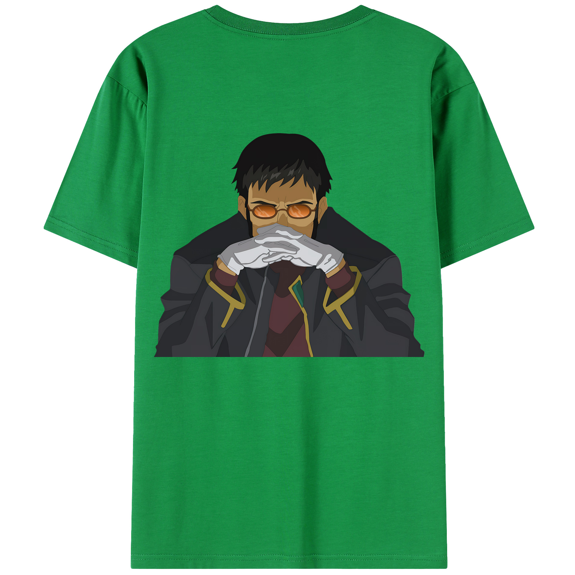 （画像用） EVA 新世紀エヴァンゲリオン 綿100％ メンズ半袖Tシャツ（バックプリント） 通気性