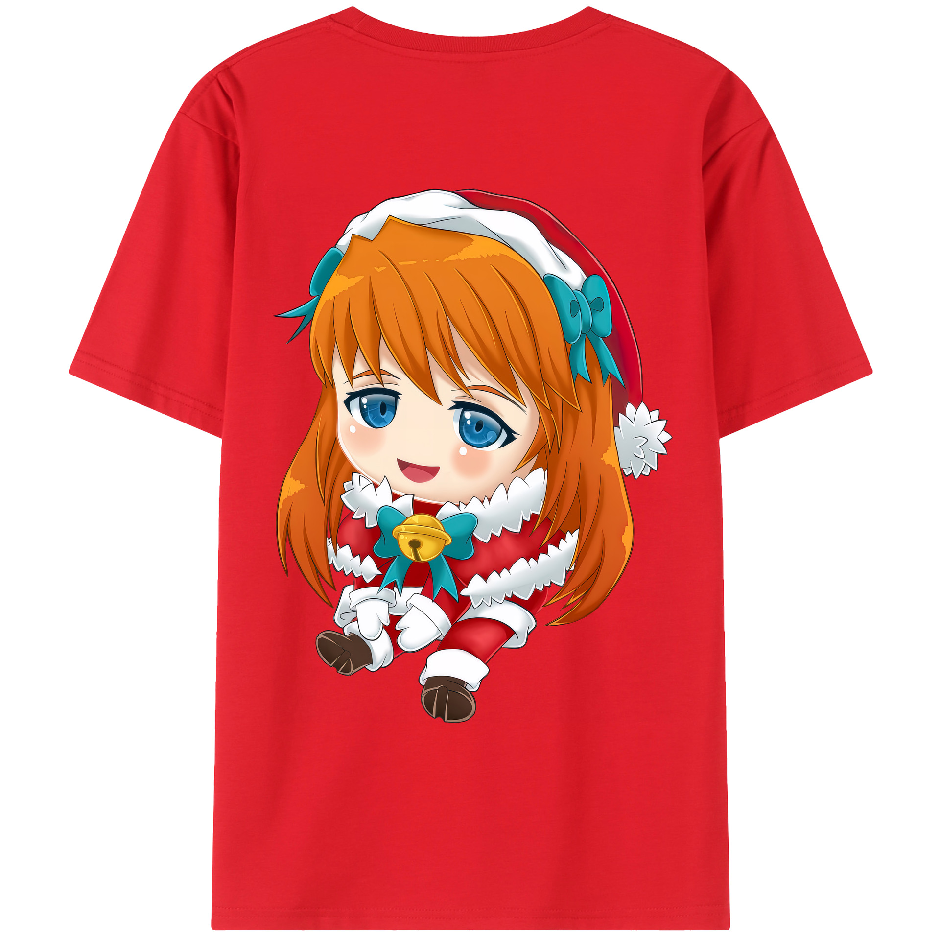 （画像用） EVA 新世紀エヴァンゲリオン 綿100％ メンズ半袖Tシャツ（バックプリント） 通気性