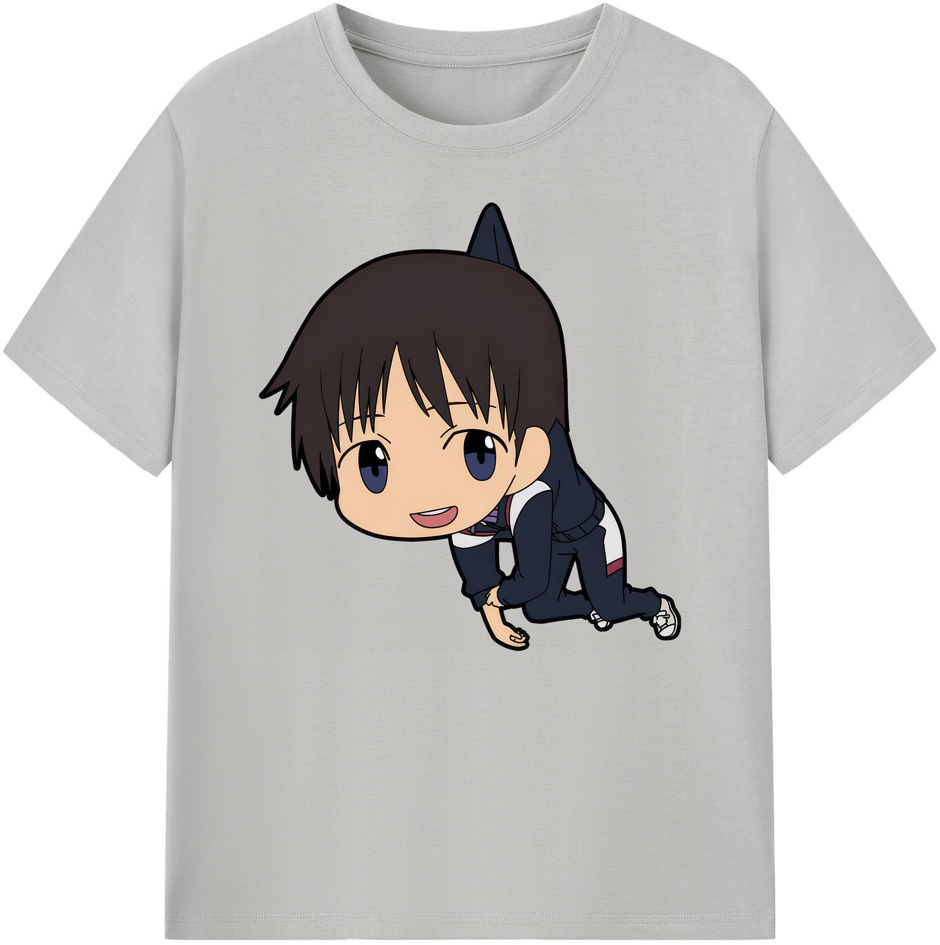 （画像用） EVA 新世紀エヴァンゲリオン 綿100％ メンズ半袖Tシャツ｜肌触りやわらか＆通気性
