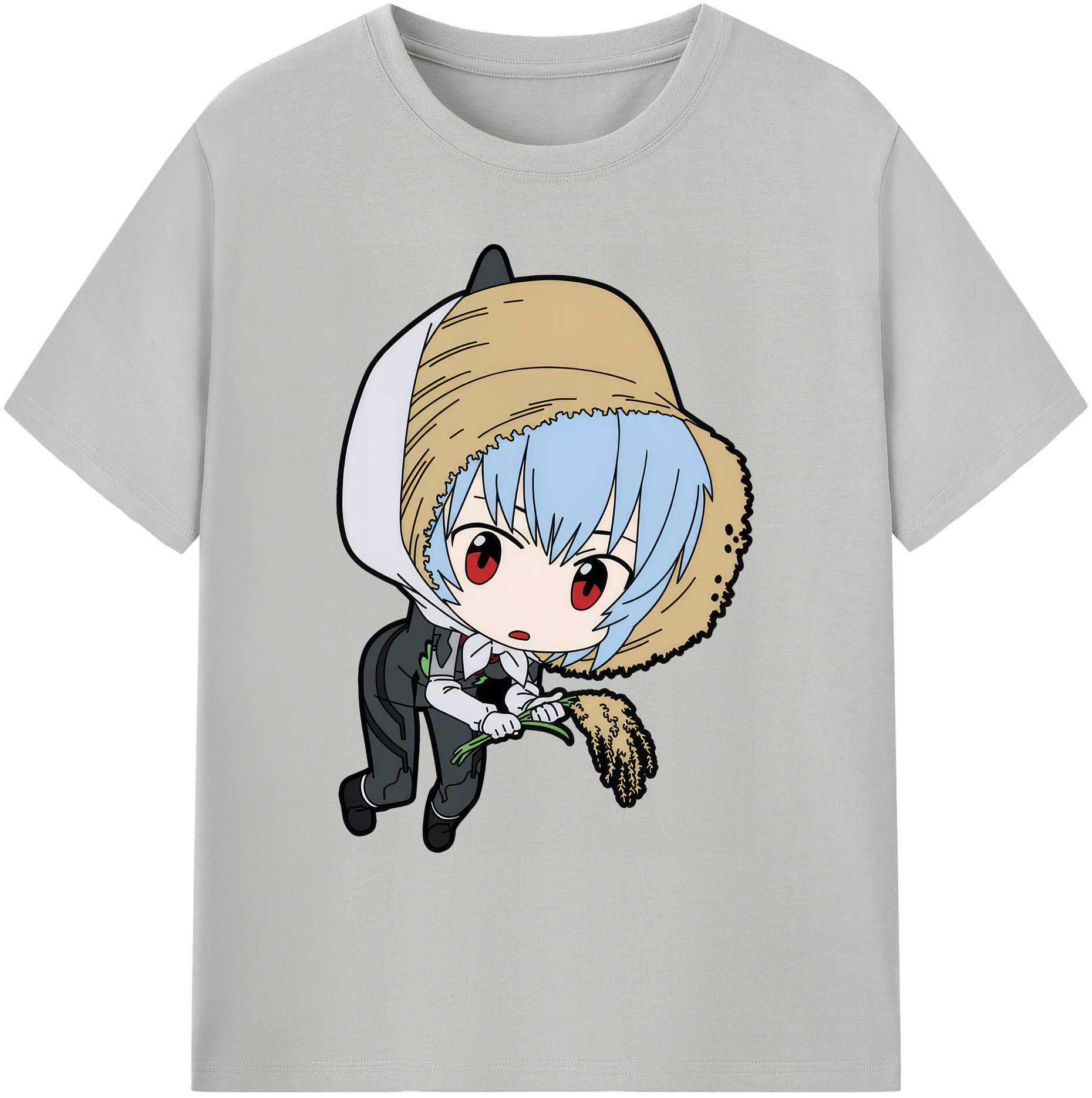 （画像用） EVA 新世紀エヴァンゲリオン 綿100％ メンズ半袖Tシャツ｜肌触りやわらか＆通気性