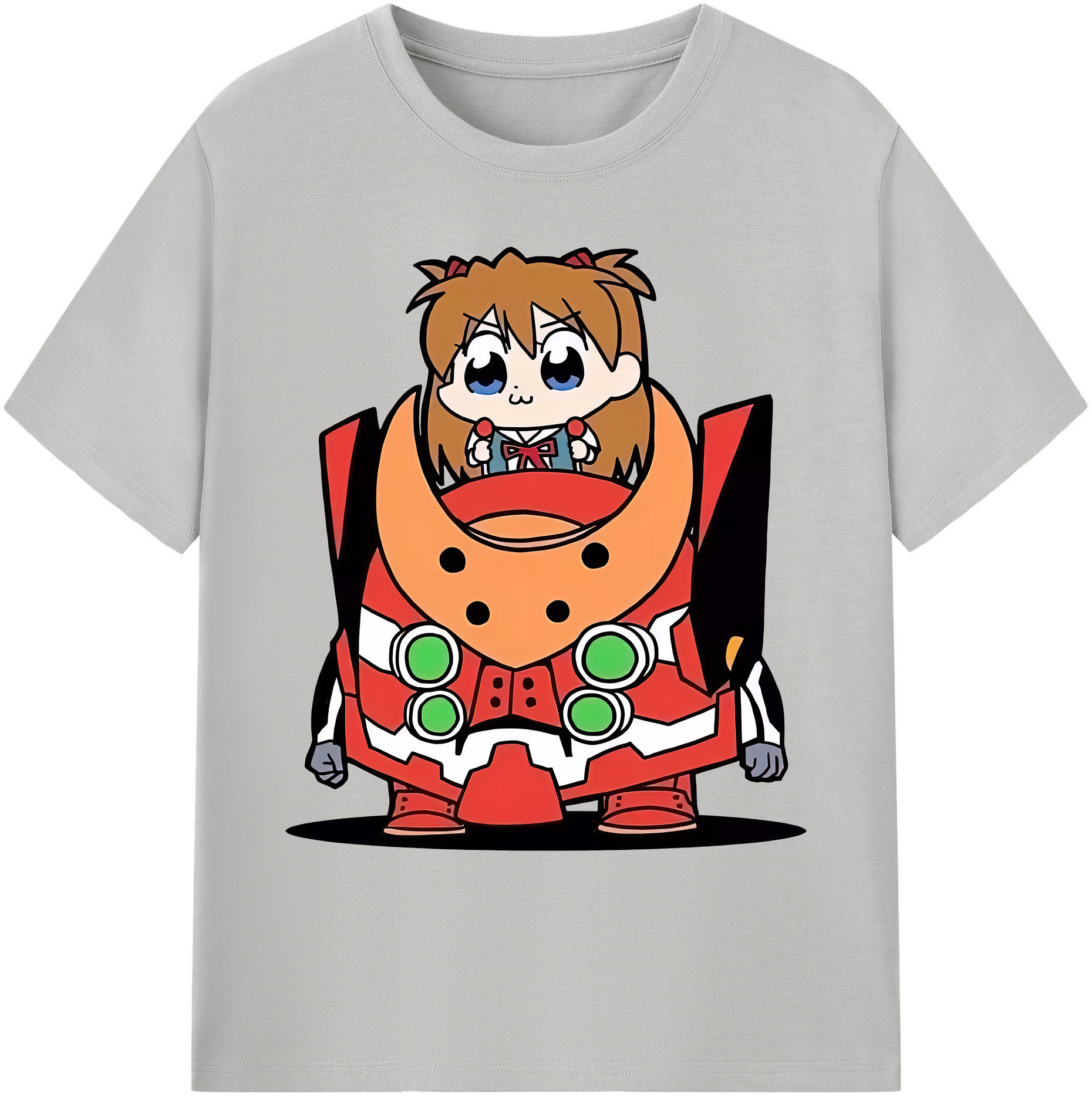 （画像用） EVA 新世紀エヴァンゲリオン 綿100％ メンズ半袖Tシャツ｜肌触りやわらか＆通気性