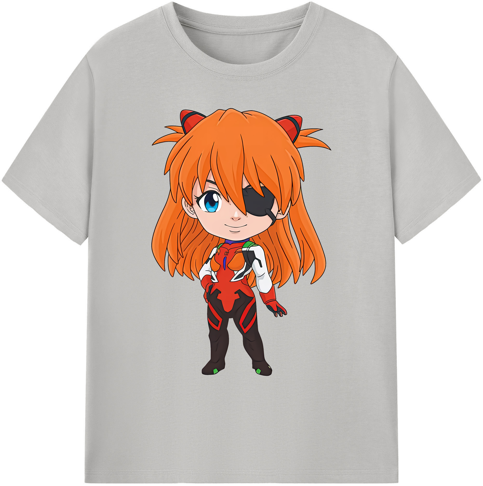 （画像用） EVA 新世紀エヴァンゲリオン 綿100％ メンズ半袖Tシャツ｜肌触りやわらか＆通気性