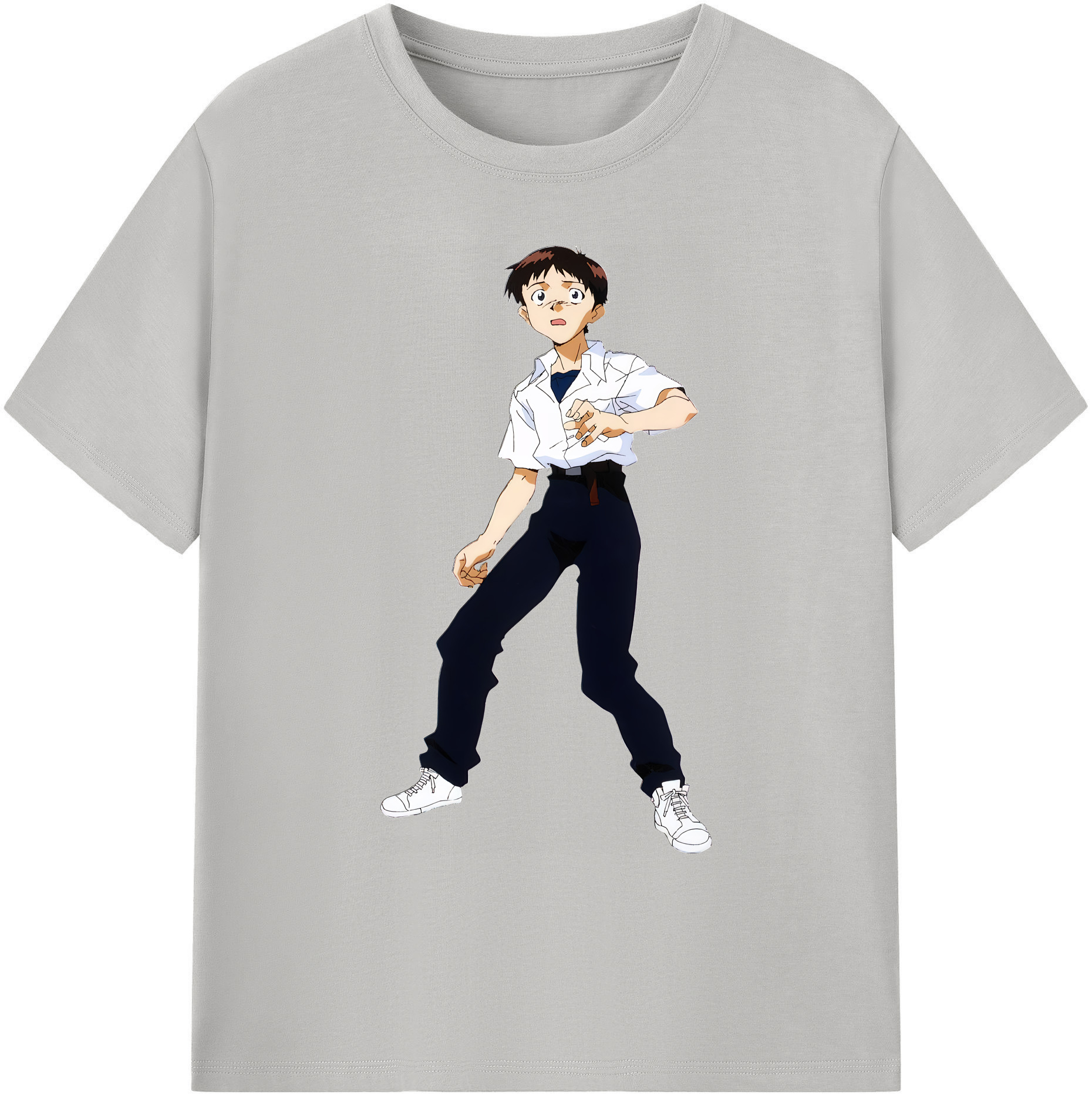 （画像用） EVA 新世紀エヴァンゲリオン 綿100％ メンズ半袖Tシャツ｜肌触りやわらか＆通気性