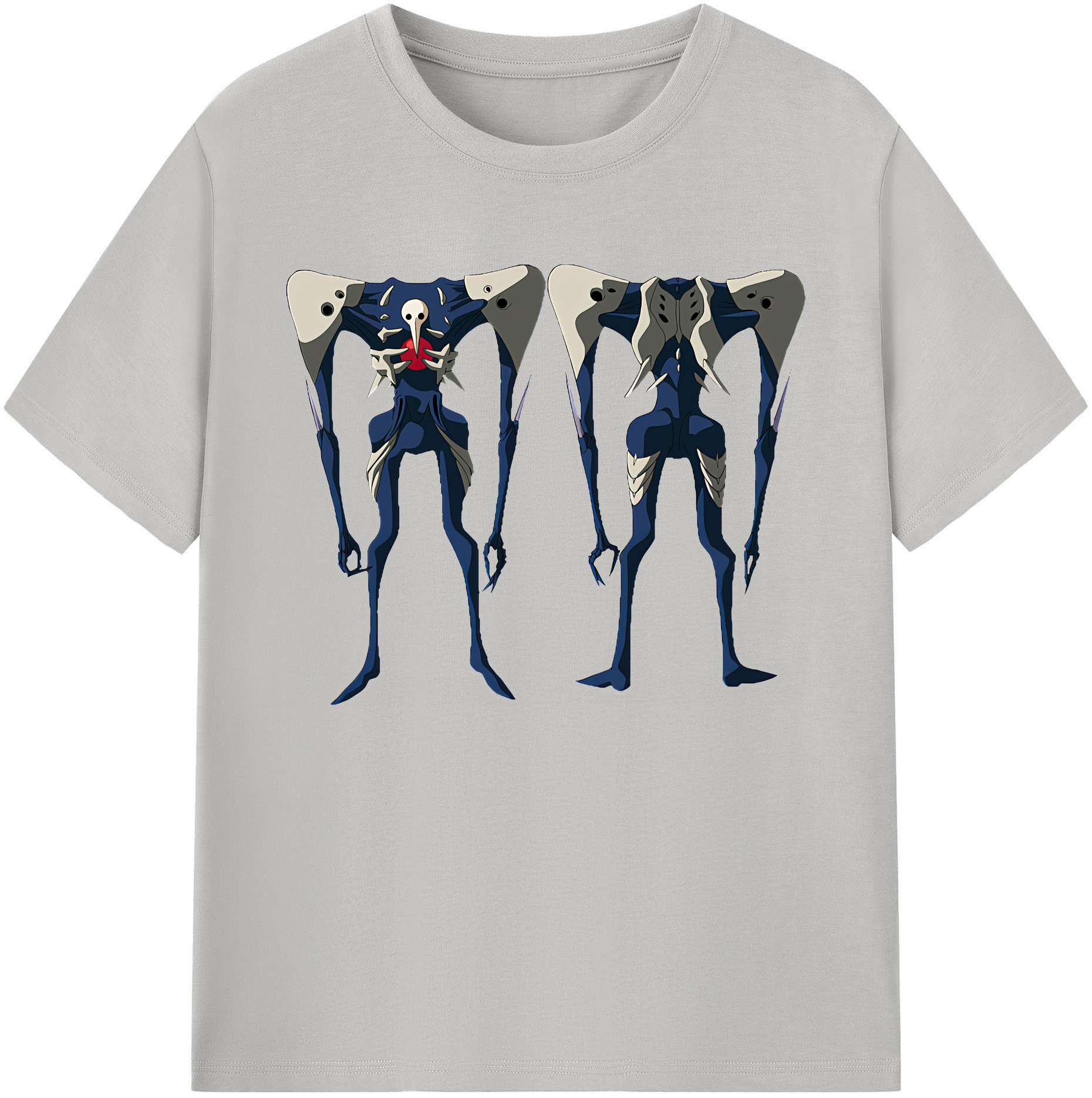 （画像用） EVA 新世紀エヴァンゲリオン 綿100％ メンズ半袖Tシャツ｜肌触りやわらか＆通気性