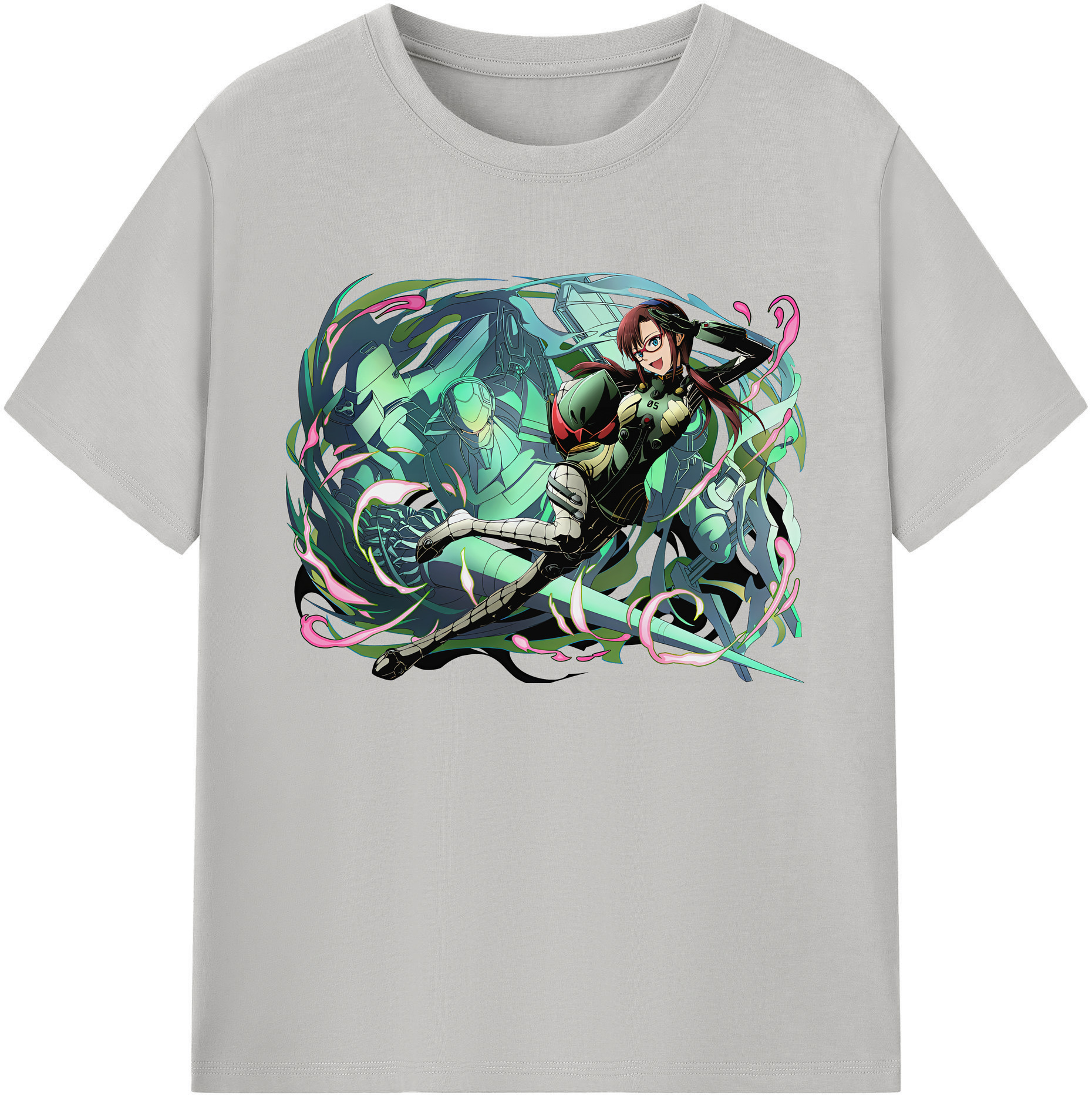 （画像用） EVA 新世紀エヴァンゲリオン 綿100％ メンズ半袖Tシャツ｜肌触りやわらか＆通気性