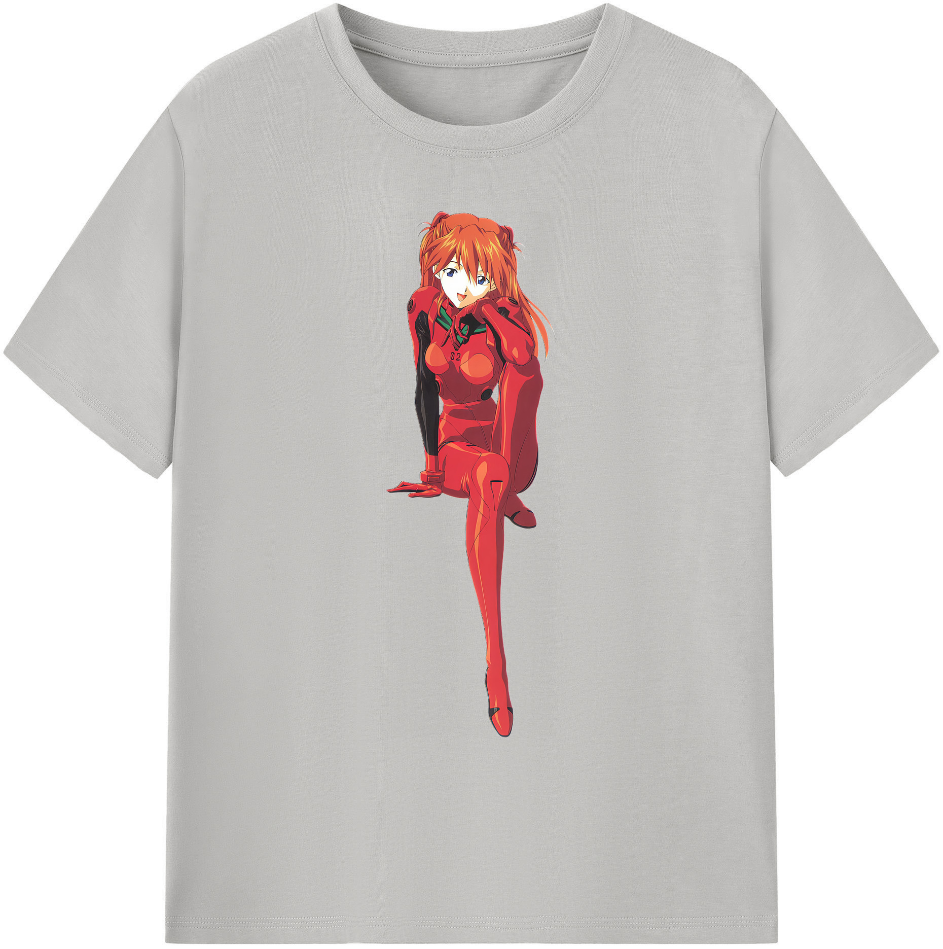（画像用） EVA 新世紀エヴァンゲリオン 綿100％ メンズ半袖Tシャツ｜肌触りやわらか＆通気性