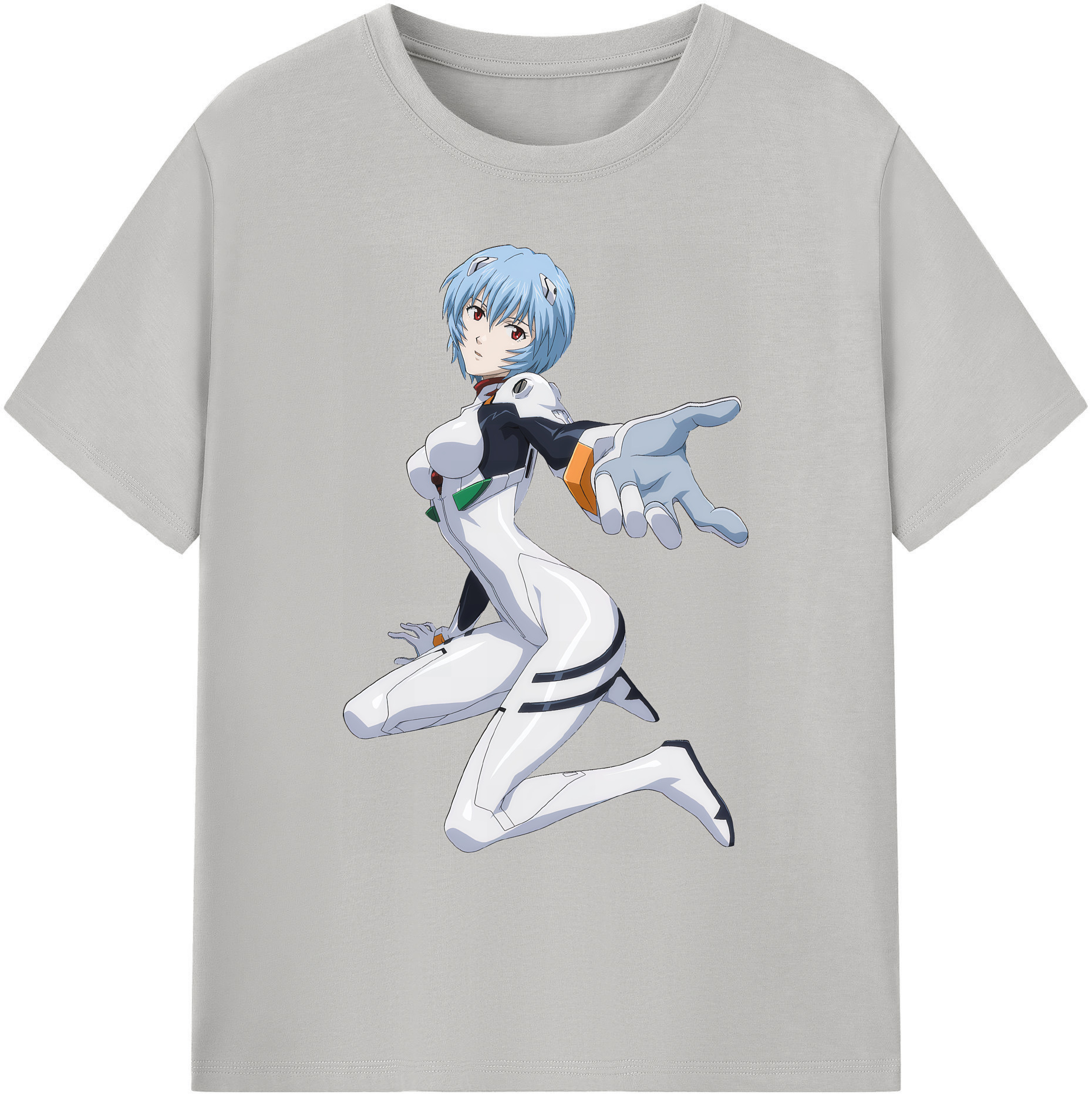 （画像用） EVA 新世紀エヴァンゲリオン 綿100％ メンズ半袖Tシャツ｜肌触りやわらか＆通気性