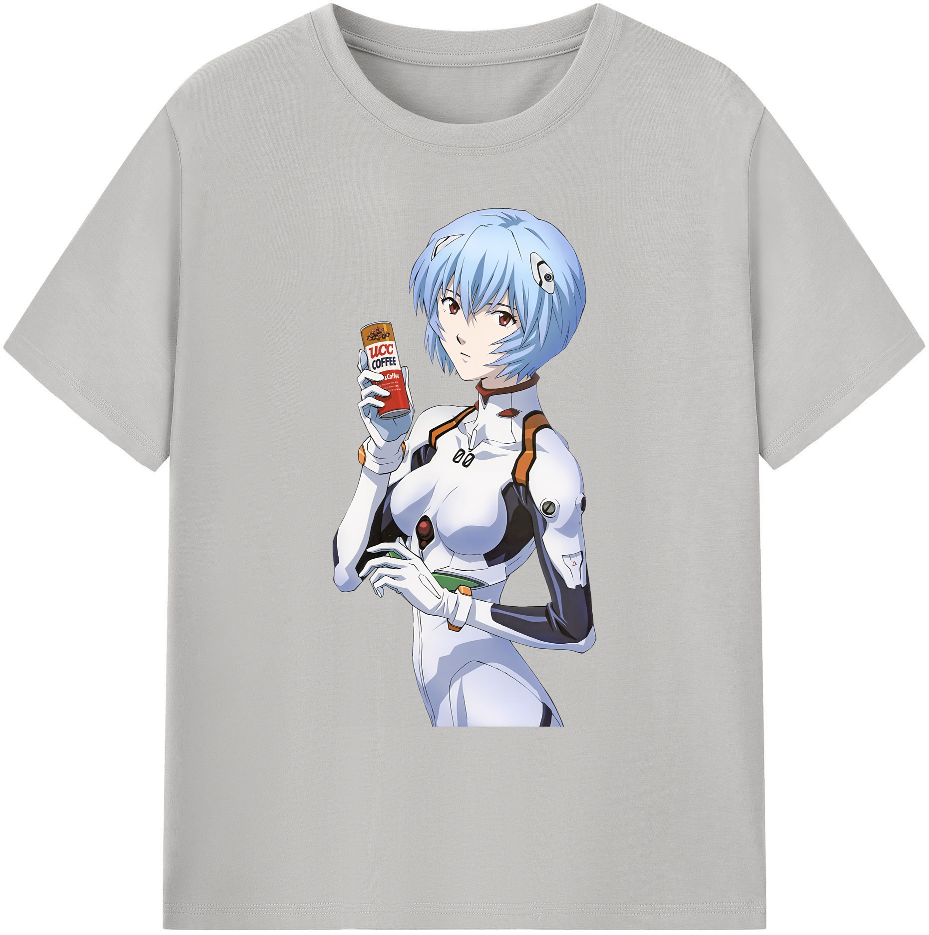 （画像用） EVA 新世紀エヴァンゲリオン 綿100％ メンズ半袖Tシャツ｜肌触りやわらか＆通気性