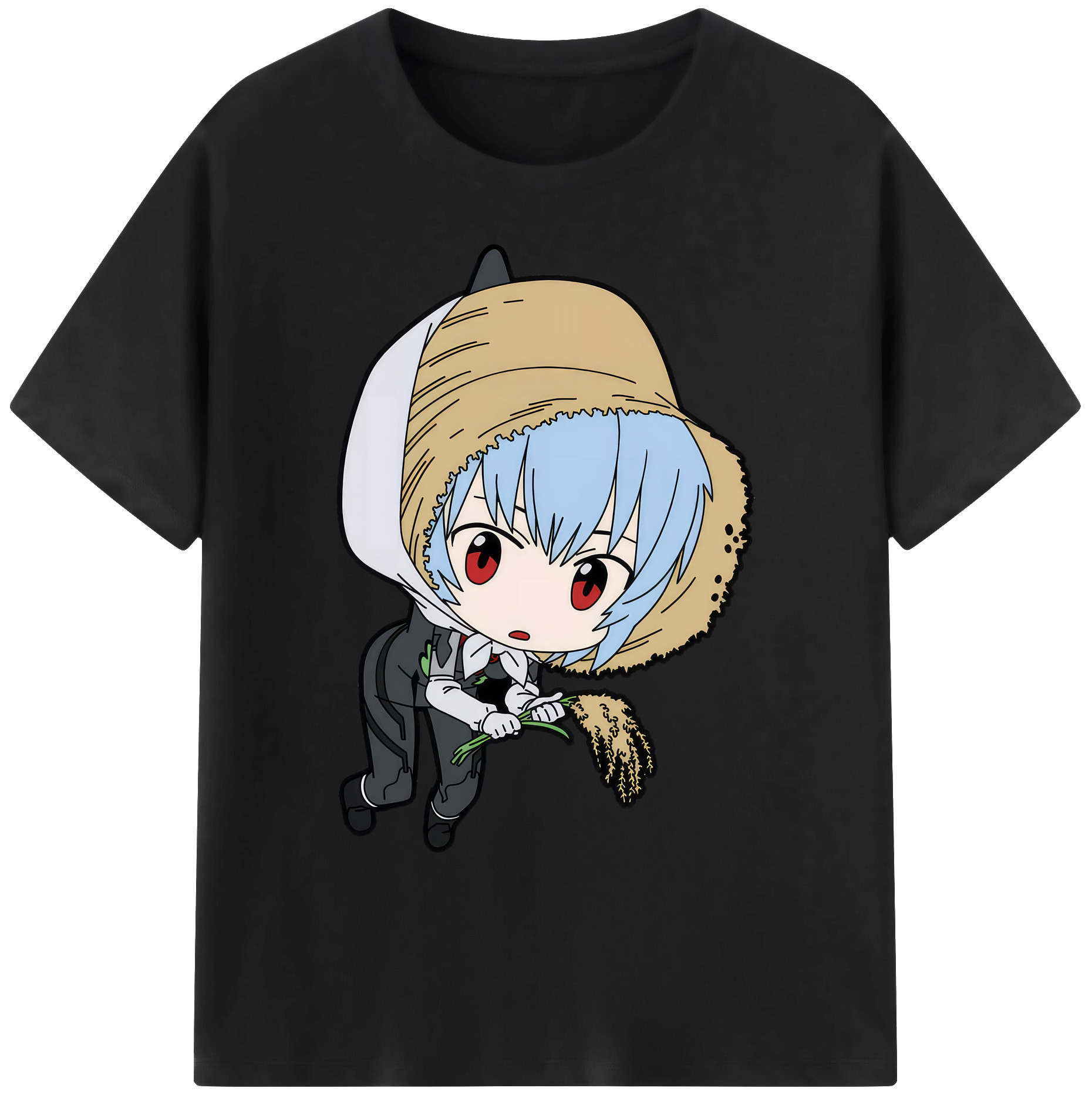 （画像用） EVA 新世紀エヴァンゲリオン 綿100％ メンズ半袖Tシャツ｜肌触りやわらか＆通気性