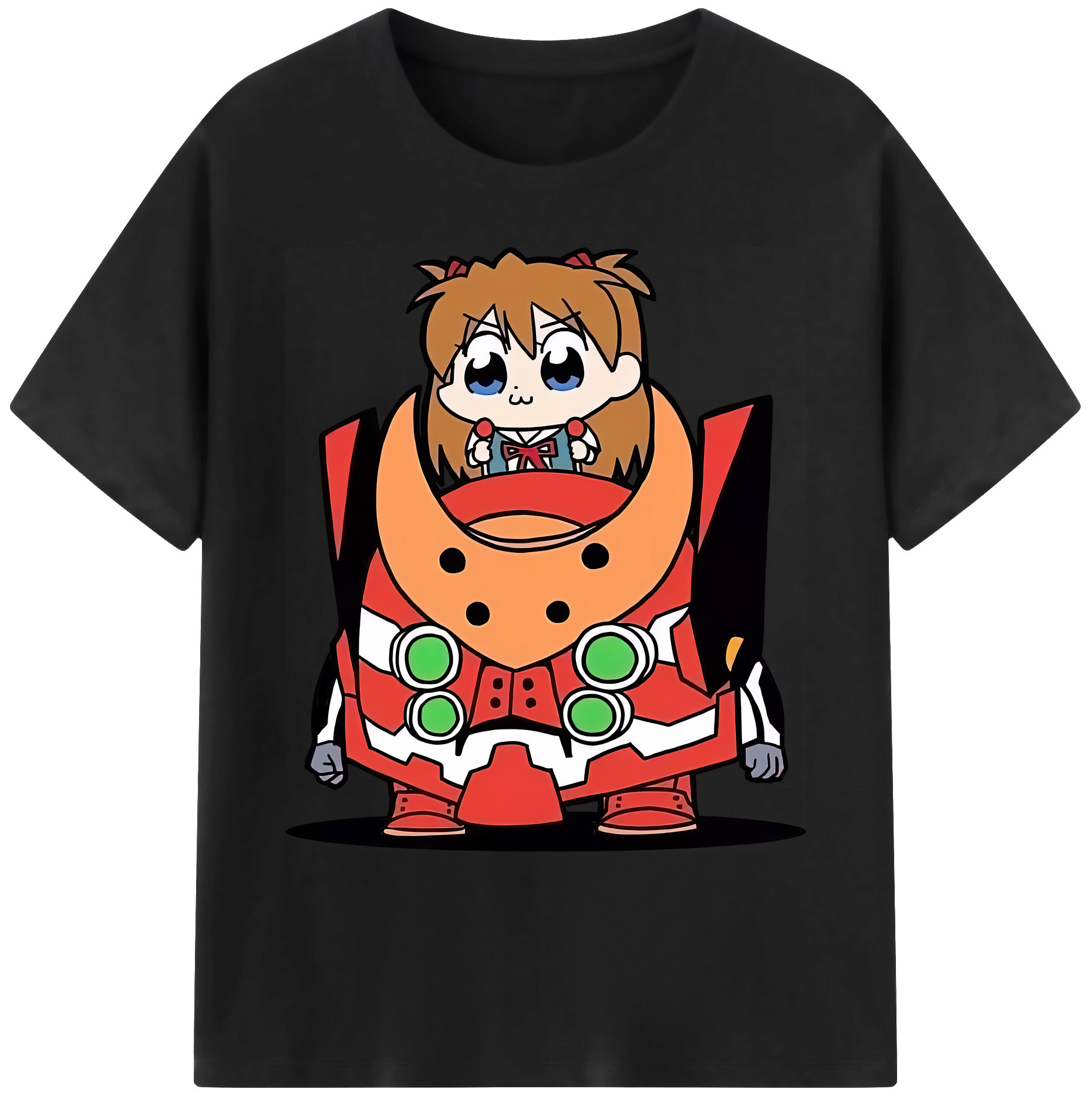 （画像用） EVA 新世紀エヴァンゲリオン 綿100％ メンズ半袖Tシャツ｜肌触りやわらか＆通気性