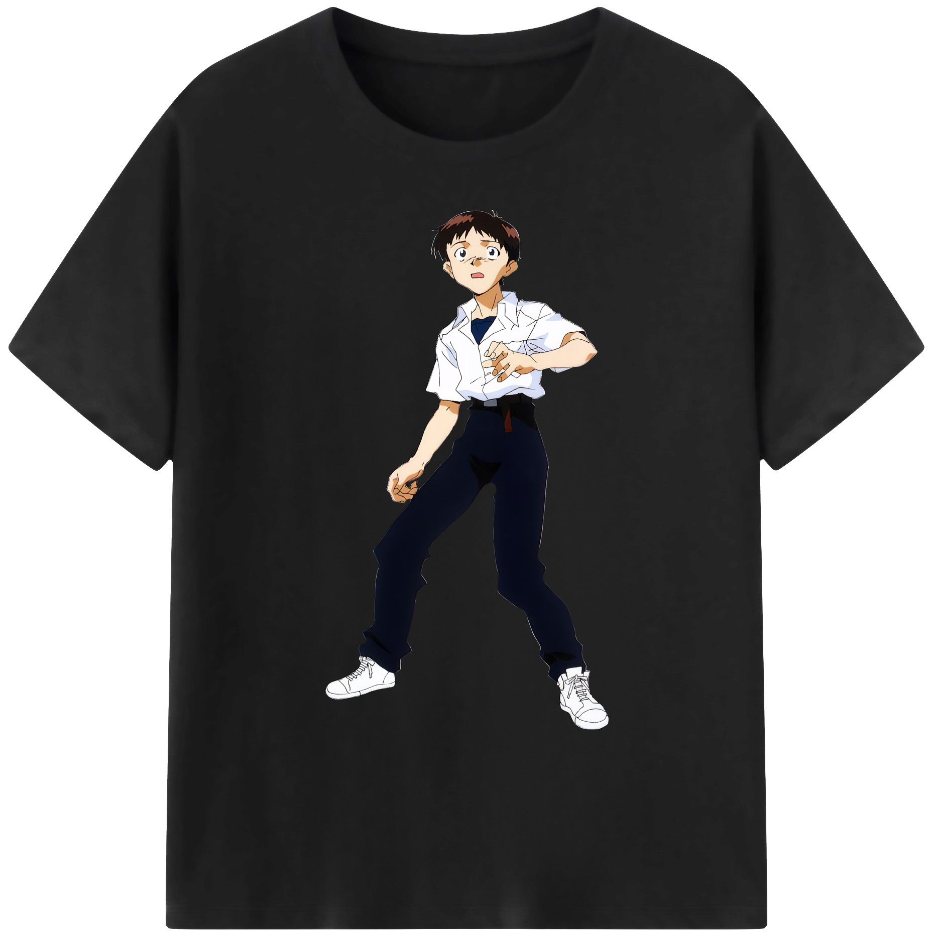 （画像用） EVA 新世紀エヴァンゲリオン 綿100％ メンズ半袖Tシャツ｜肌触りやわらか＆通気性