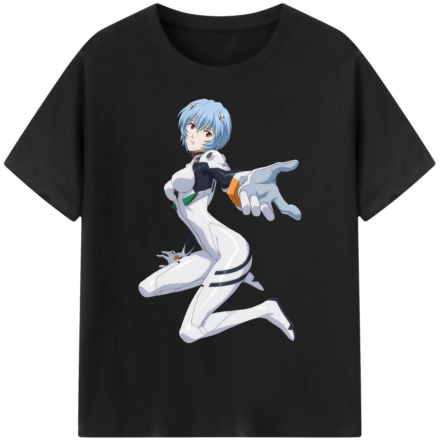 （画像用） EVA 新世紀エヴァンゲリオン 綿100％ メンズ半袖Tシャツ｜肌触りやわらか＆通気性