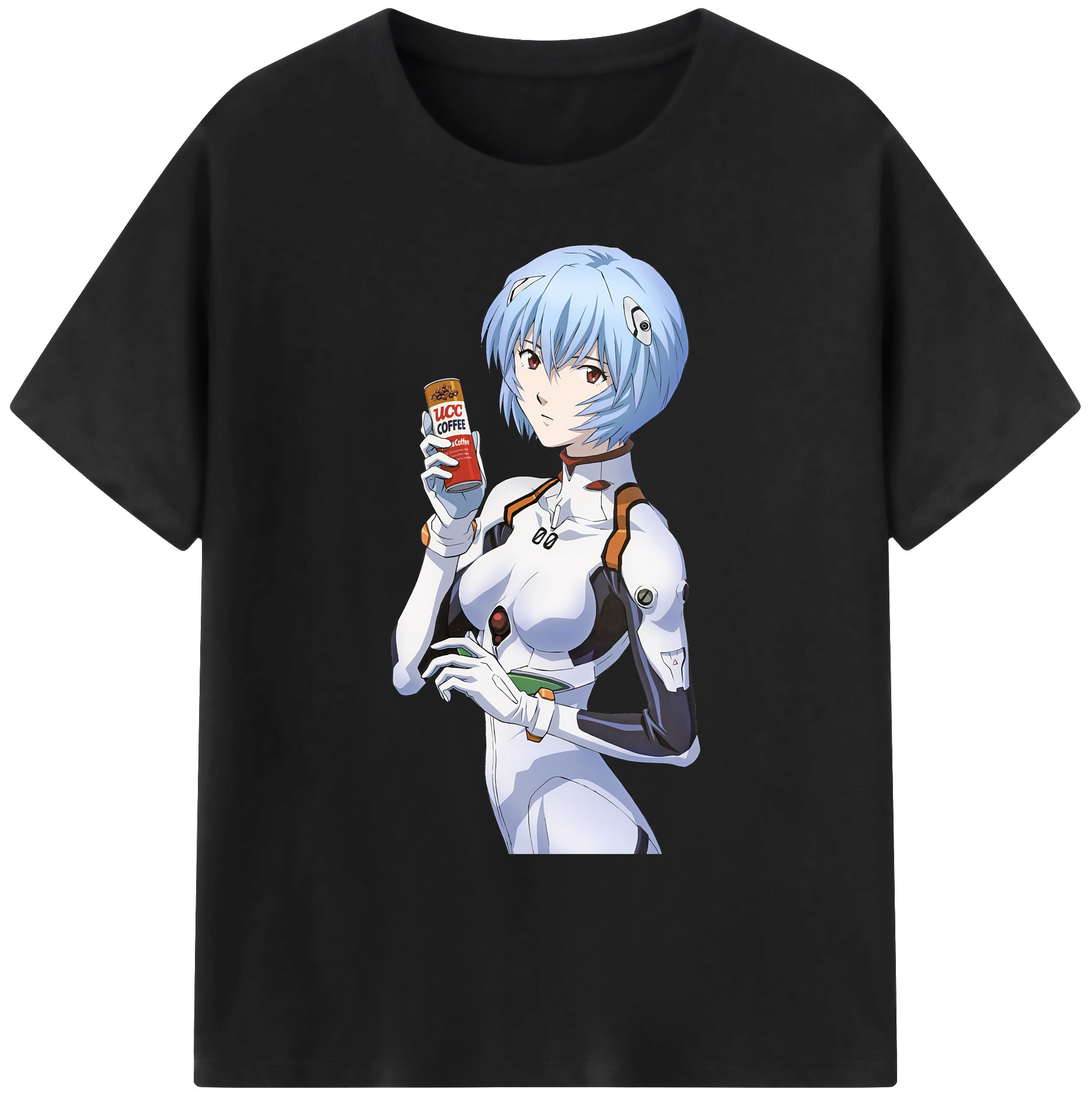 （画像用） EVA 新世紀エヴァンゲリオン 綿100％ メンズ半袖Tシャツ｜肌触りやわらか＆通気性