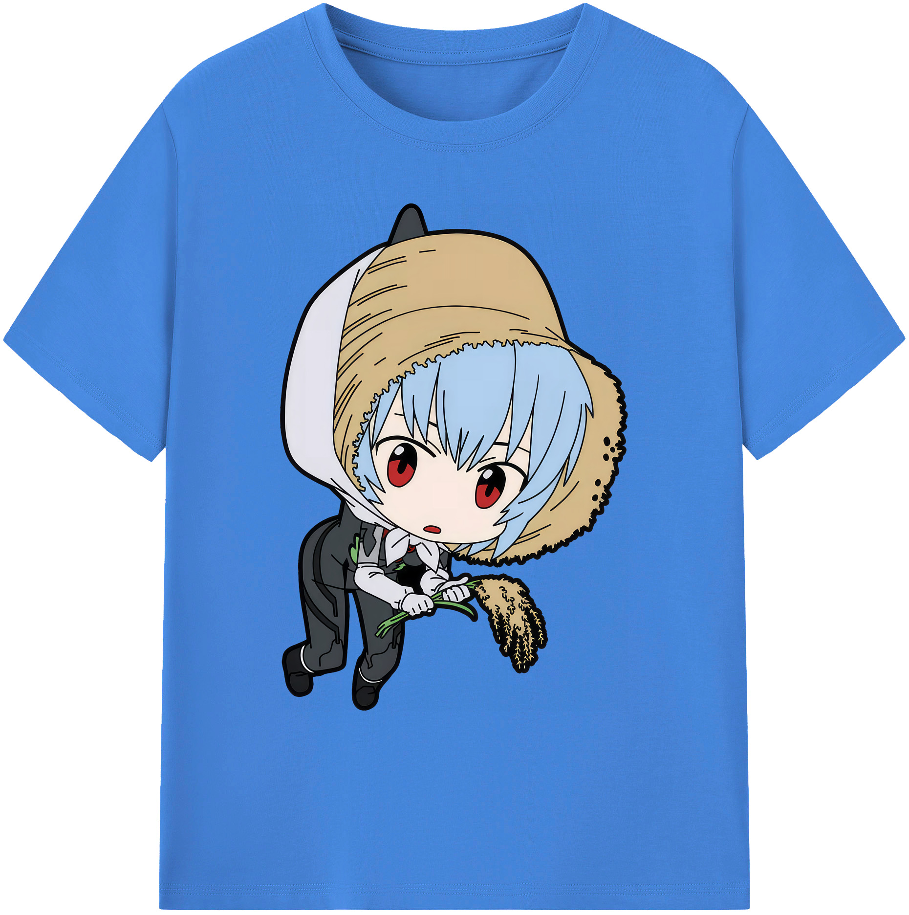 （画像用） EVA 新世紀エヴァンゲリオン 綿100％ メンズ半袖Tシャツ｜肌触りやわらか＆通気性