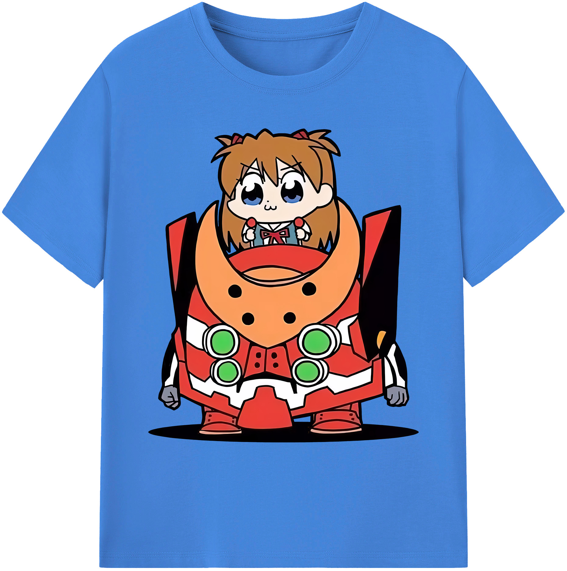 （画像用） EVA 新世紀エヴァンゲリオン 綿100％ メンズ半袖Tシャツ｜肌触りやわらか＆通気性