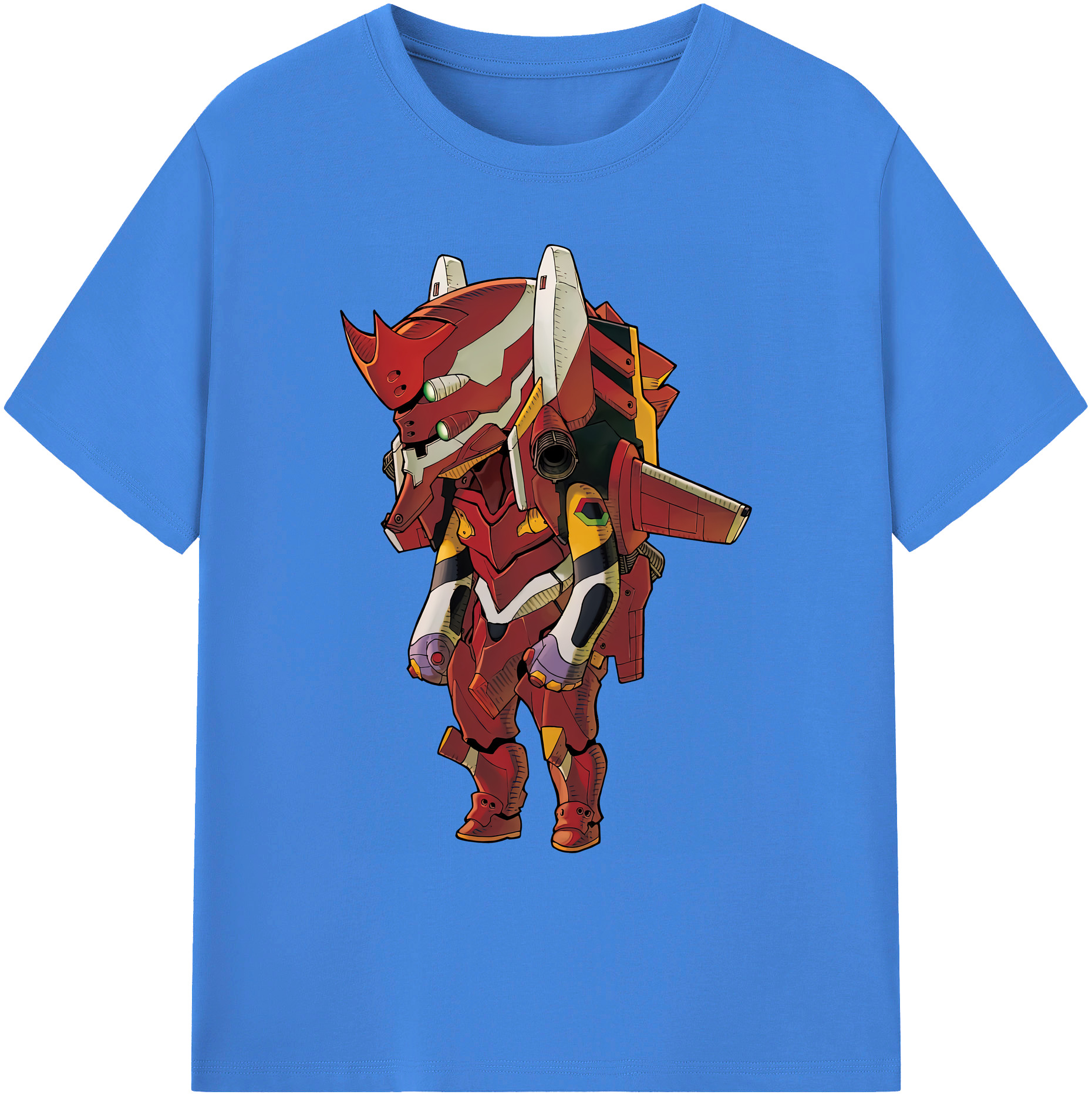 （画像用） EVA 新世紀エヴァンゲリオン 綿100％ メンズ半袖Tシャツ｜肌触りやわらか＆通気性