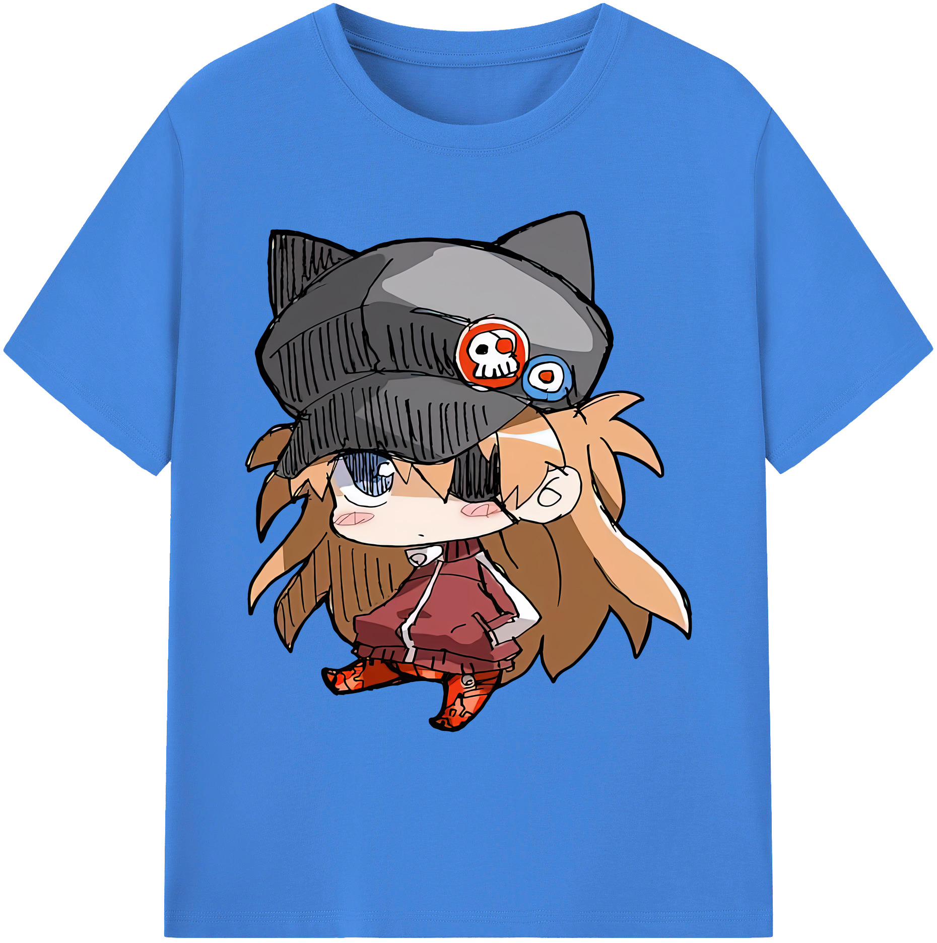 （画像用） EVA 新世紀エヴァンゲリオン 綿100％ メンズ半袖Tシャツ｜肌触りやわらか＆通気性