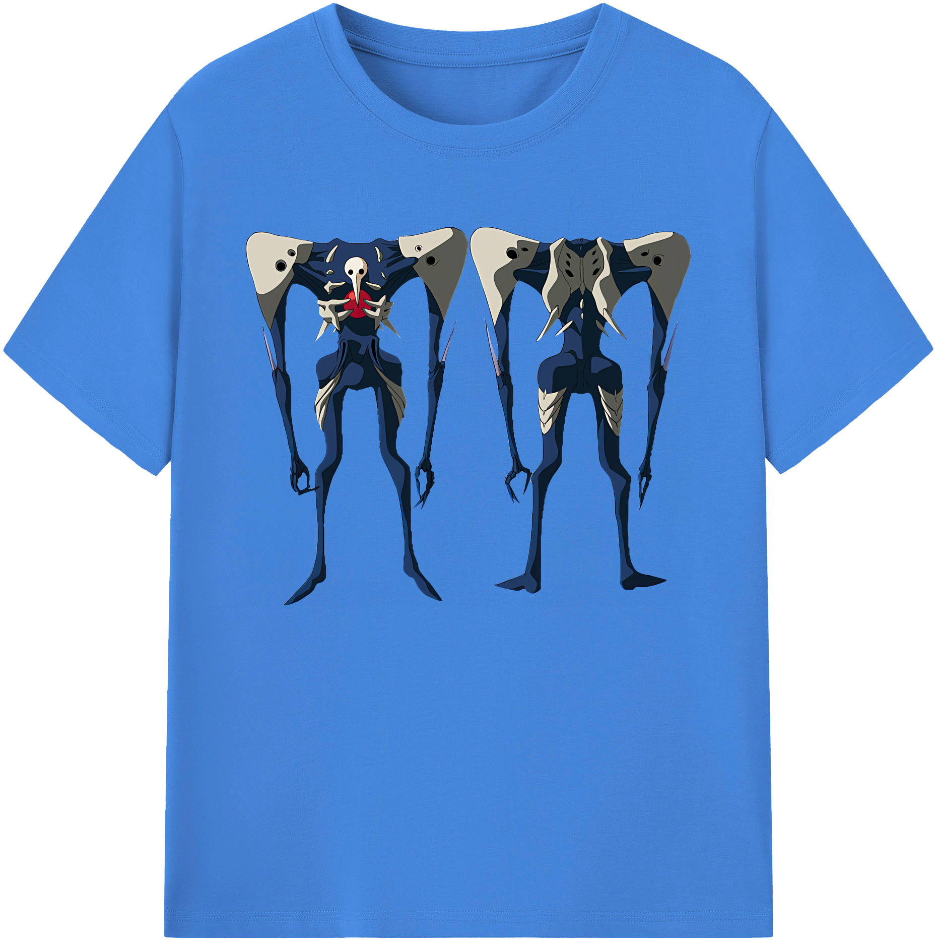 （画像用） EVA 新世紀エヴァンゲリオン 綿100％ メンズ半袖Tシャツ｜肌触りやわらか＆通気性