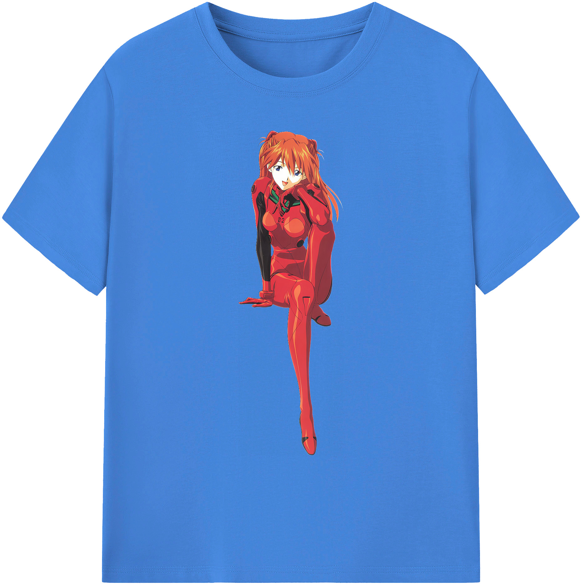 （画像用） EVA 新世紀エヴァンゲリオン 綿100％ メンズ半袖Tシャツ｜肌触りやわらか＆通気性