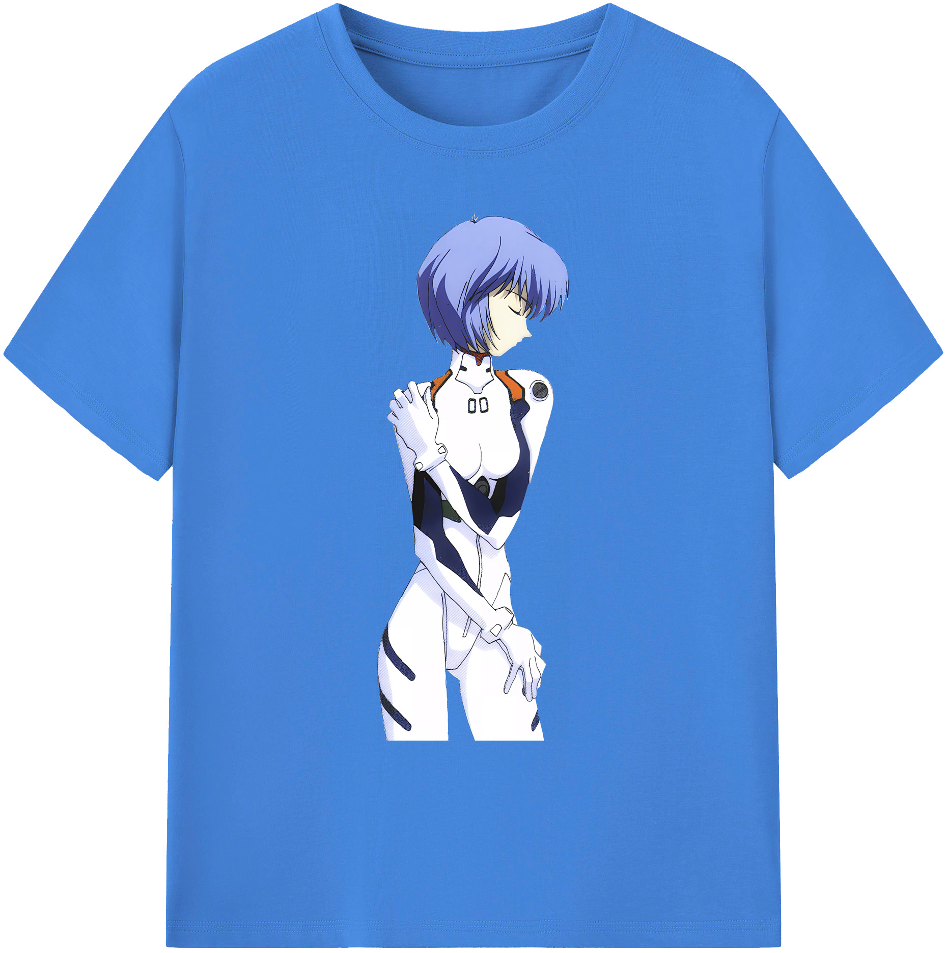 （画像用） EVA 新世紀エヴァンゲリオン 綿100％ メンズ半袖Tシャツ｜肌触りやわらか＆通気性