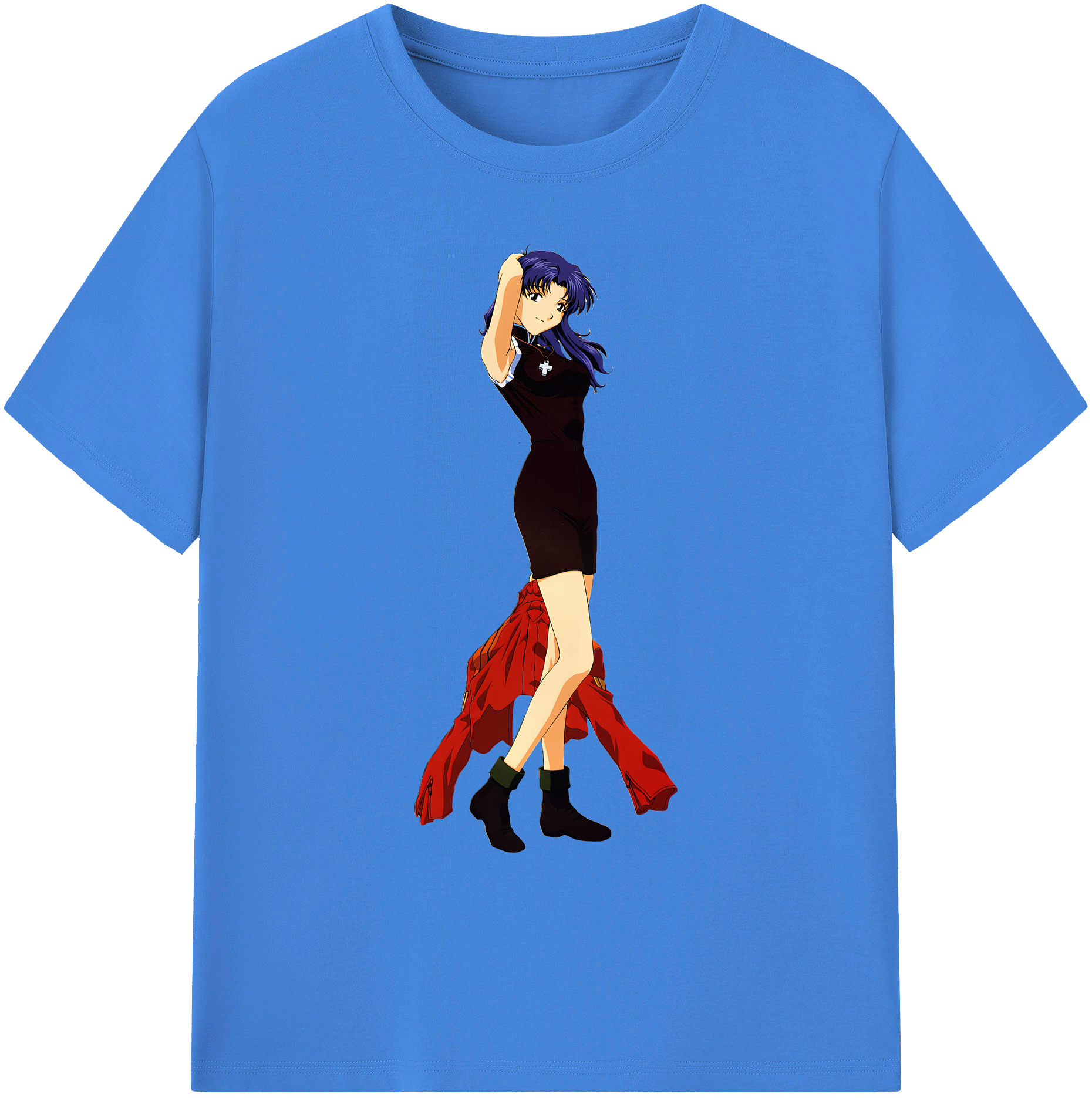 （画像用） EVA 新世紀エヴァンゲリオン 綿100％ メンズ半袖Tシャツ｜肌触りやわらか＆通気性