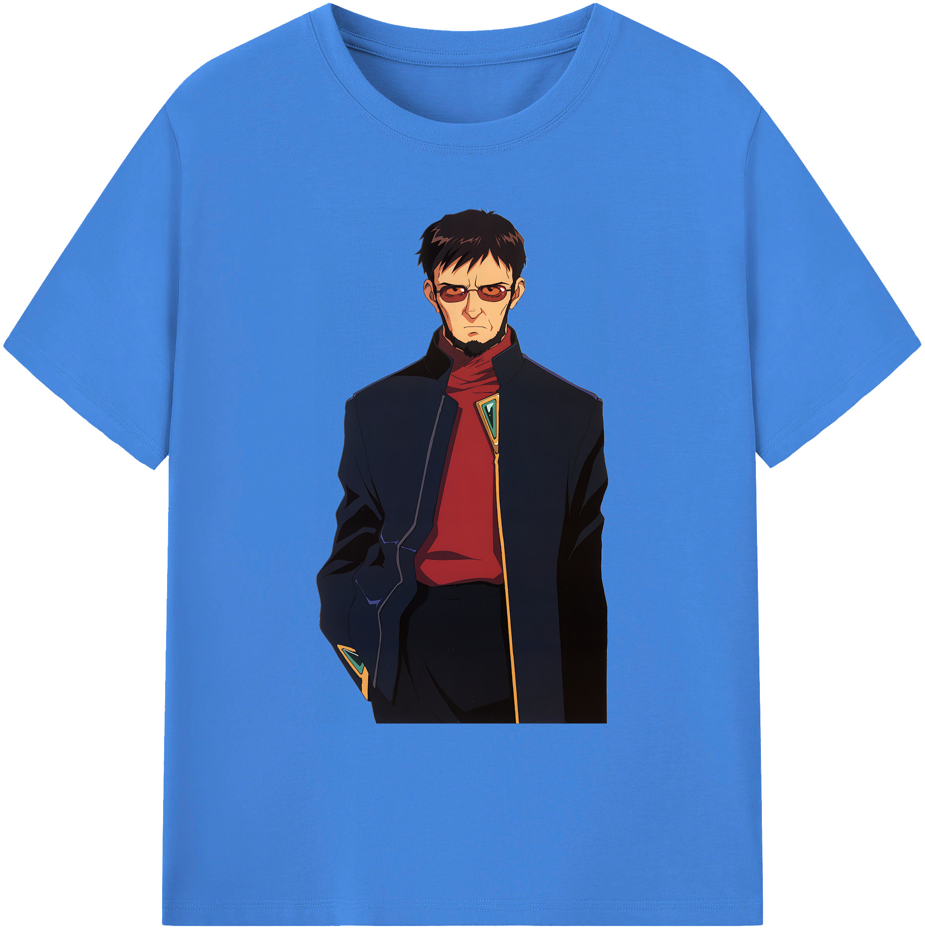 （画像用） EVA 新世紀エヴァンゲリオン 綿100％ メンズ半袖Tシャツ｜肌触りやわらか＆通気性