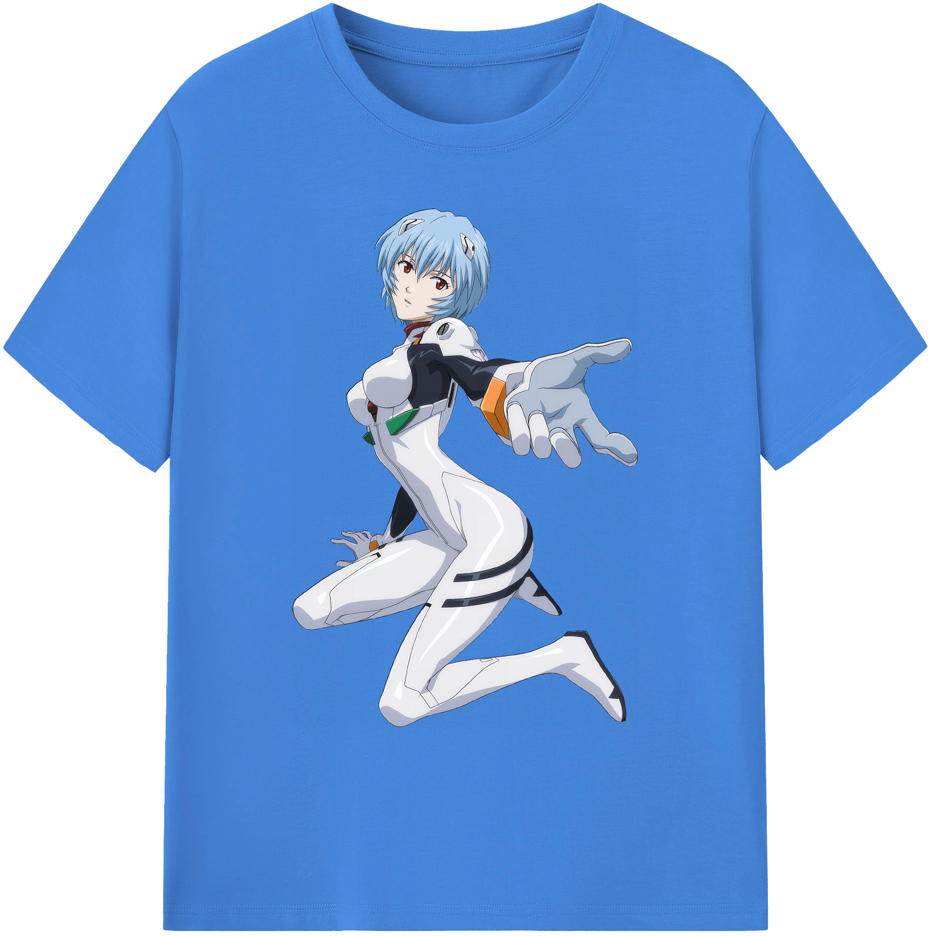 （画像用） EVA 新世紀エヴァンゲリオン 綿100％ メンズ半袖Tシャツ｜肌触りやわらか＆通気性