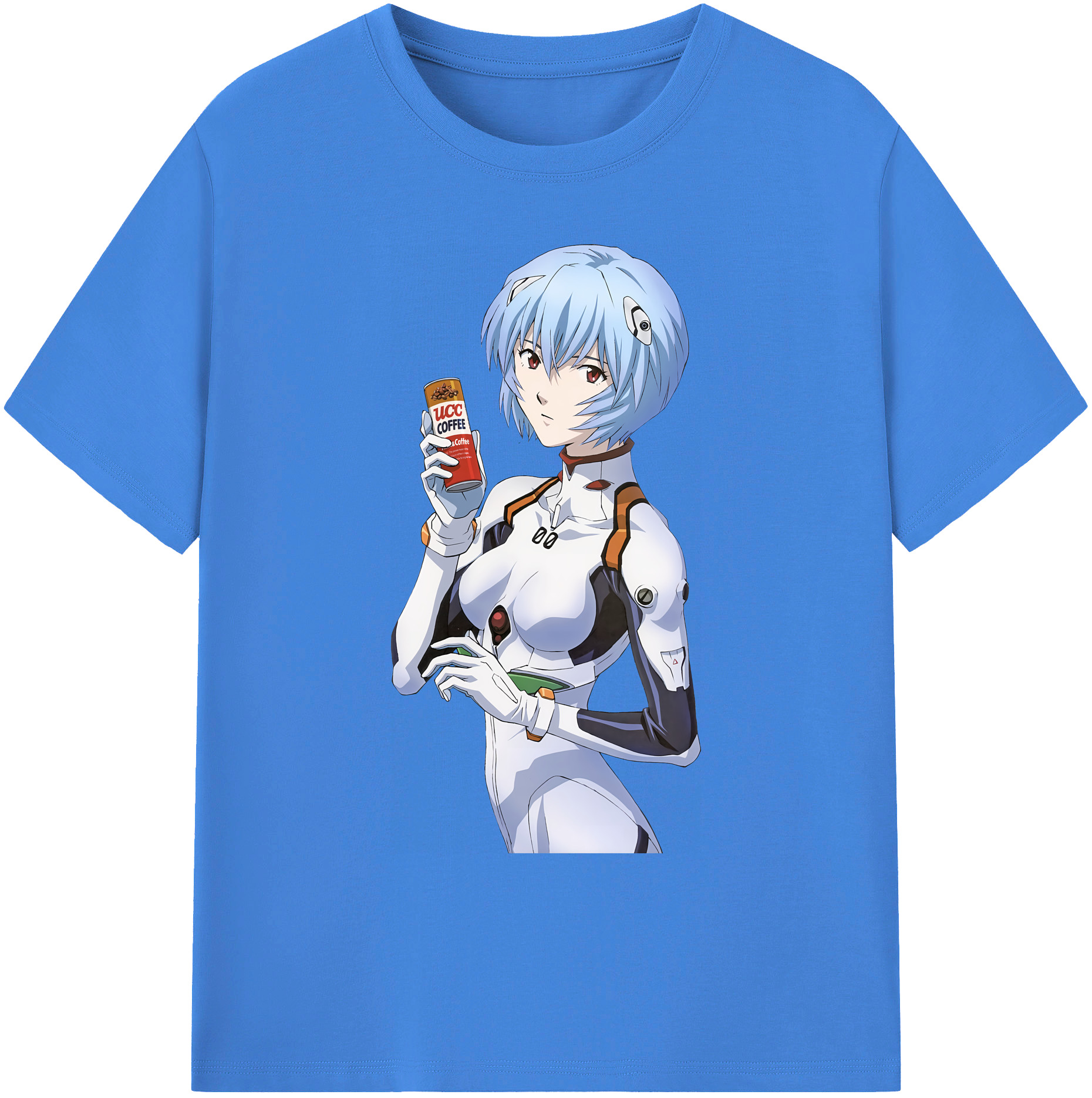 （画像用） EVA 新世紀エヴァンゲリオン 綿100％ メンズ半袖Tシャツ｜肌触りやわらか＆通気性