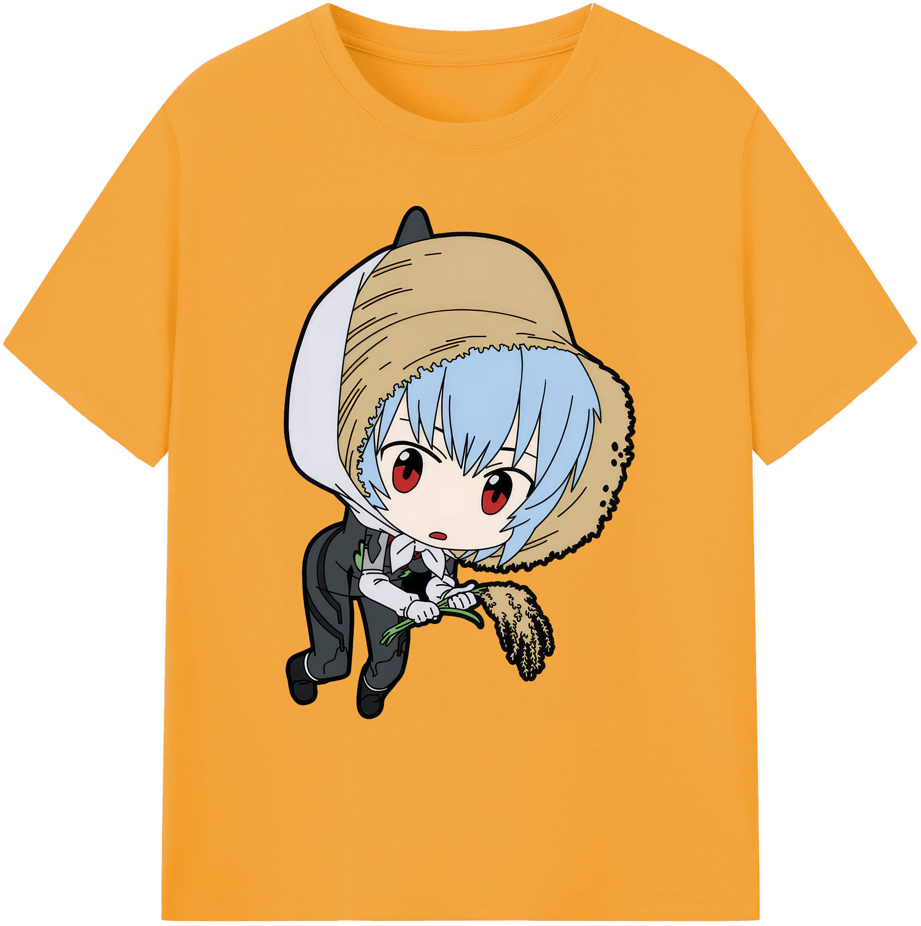 （画像用） EVA 新世紀エヴァンゲリオン 綿100％ メンズ半袖Tシャツ｜肌触りやわらか＆通気性