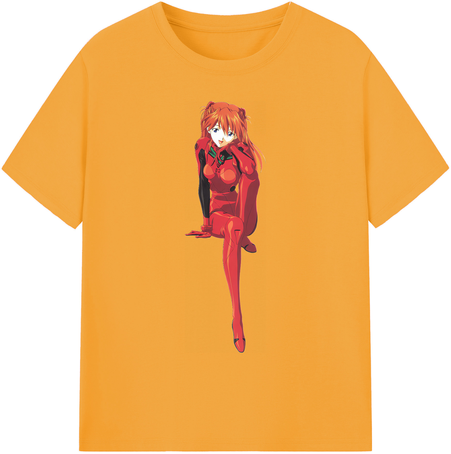 （画像用） EVA 新世紀エヴァンゲリオン 綿100％ メンズ半袖Tシャツ｜肌触りやわらか＆通気性