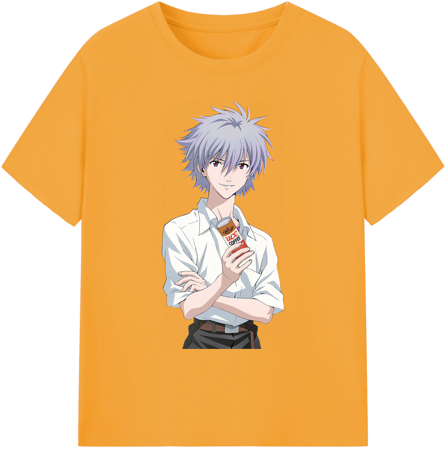 （画像用） EVA 新世紀エヴァンゲリオン 綿100％ メンズ半袖Tシャツ｜肌触りやわらか＆通気性